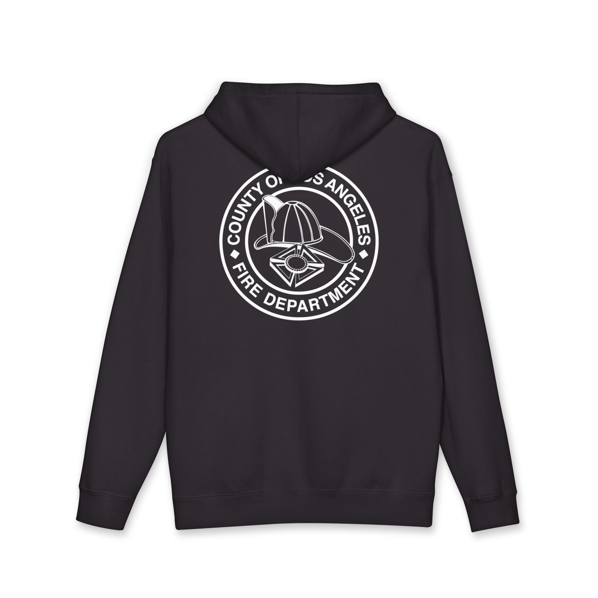 CIRCLE LOGO - Firefighter Hooded Fleece - Los Angeles County Fire Department - Firefighter