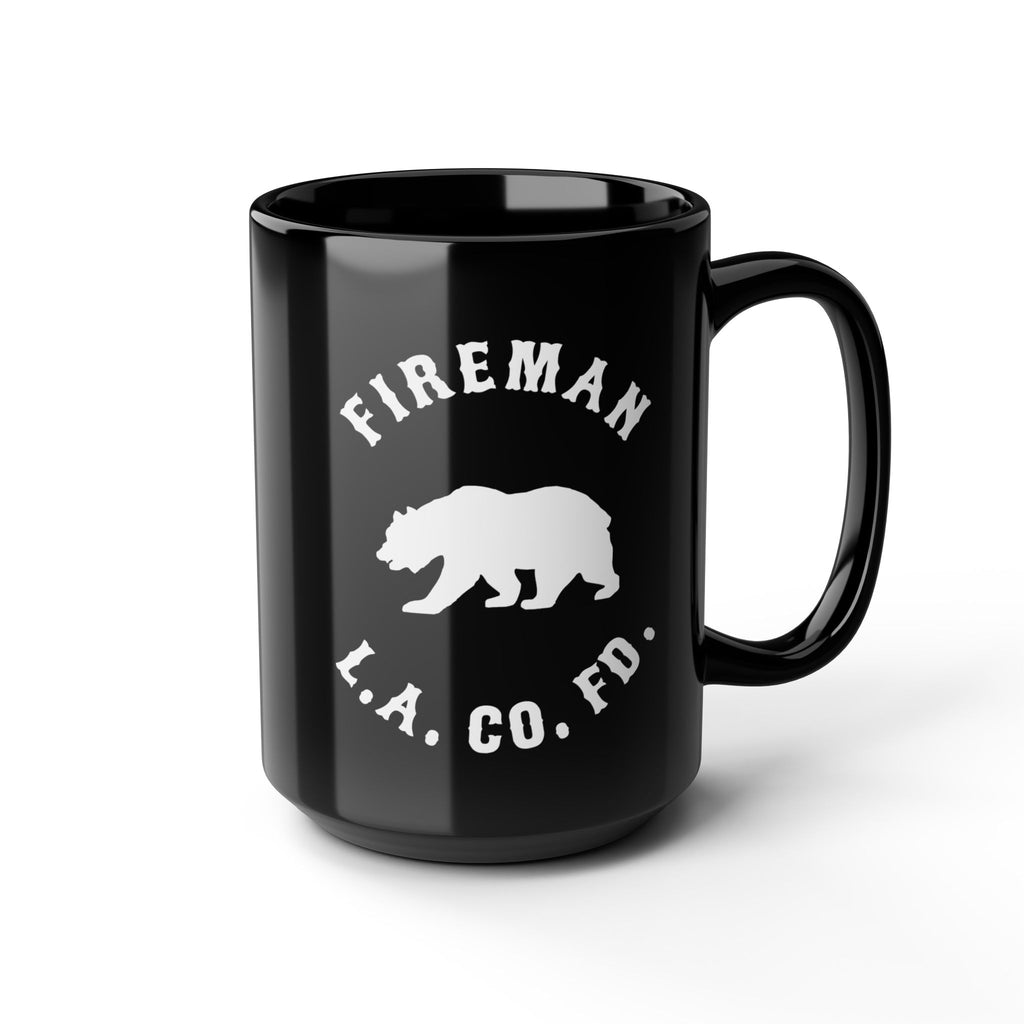 FIREMAN- Coffee Mug- Los Angeles County Fire Department - Firefighter