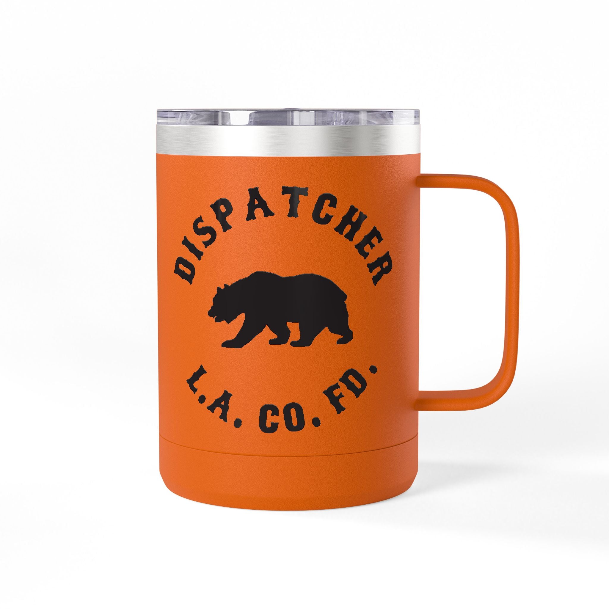 DISPATCHER - Los Angeles County Fire Department Mug Tumbler, 15OZ.