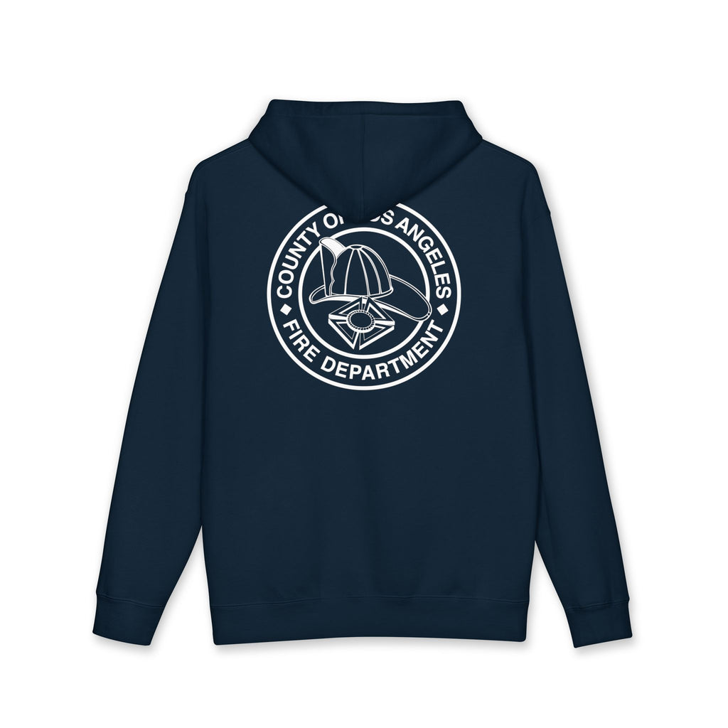 CIRCLE LOGO - Firefighter Hooded Fleece - Los Angeles County Fire Department - Firefighter