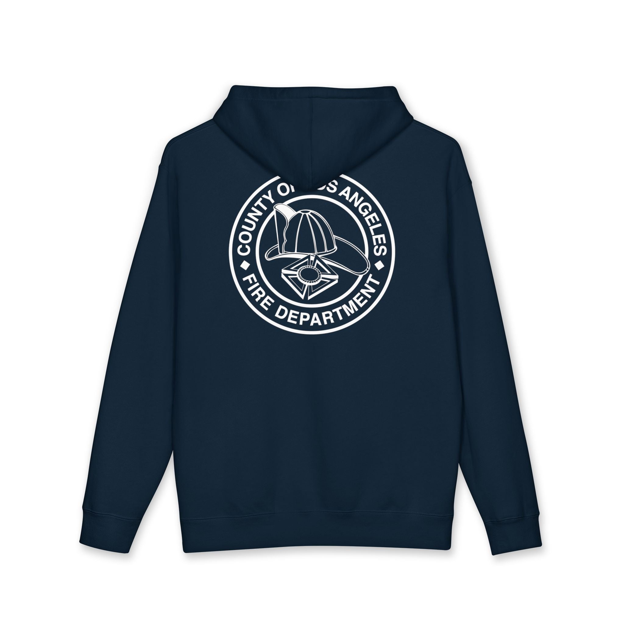 CIRCLE LOGO - Firefighter Hooded Fleece - Los Angeles County Fire Department - Firefighter