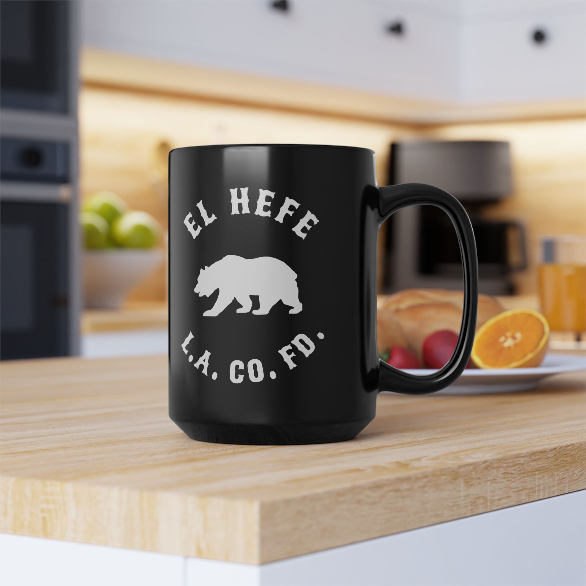 EL HEFE- Coffee Mug- Los Angeles County Fire Department - Firefighter