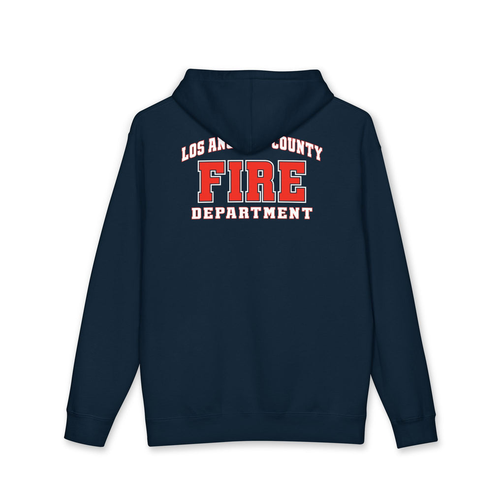 LACOFD station hoodie back logo