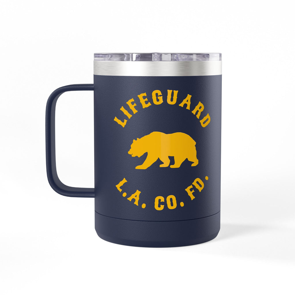 LIFEGUARD - Los Angeles County Fire Department Mug Tumbler, 15OZ.