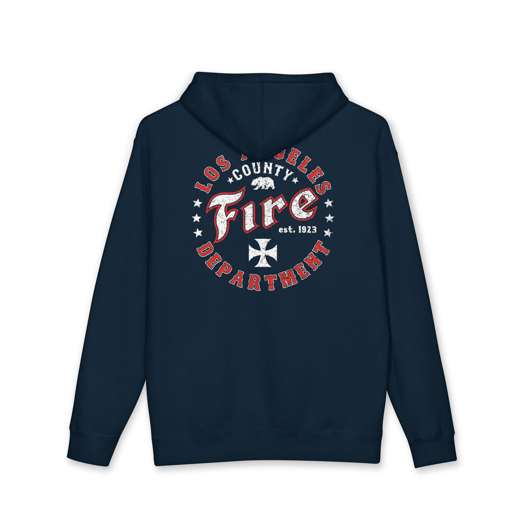LACOFD station hoodie back logo
