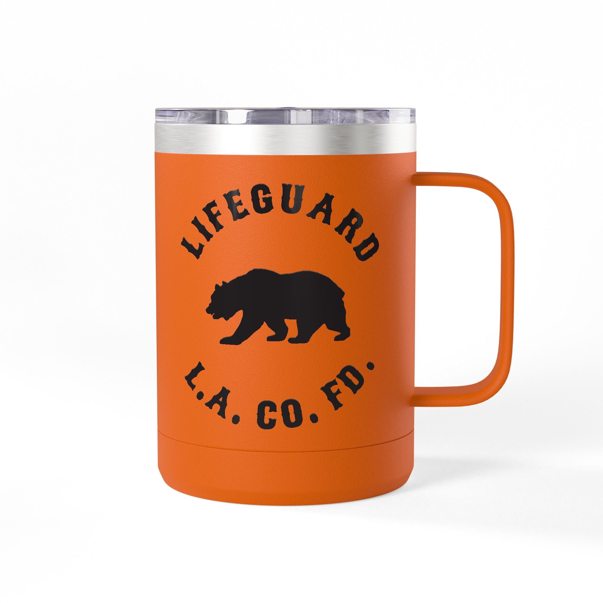 LIFEGUARD - Los Angeles County Fire Department Mug Tumbler, 15OZ.