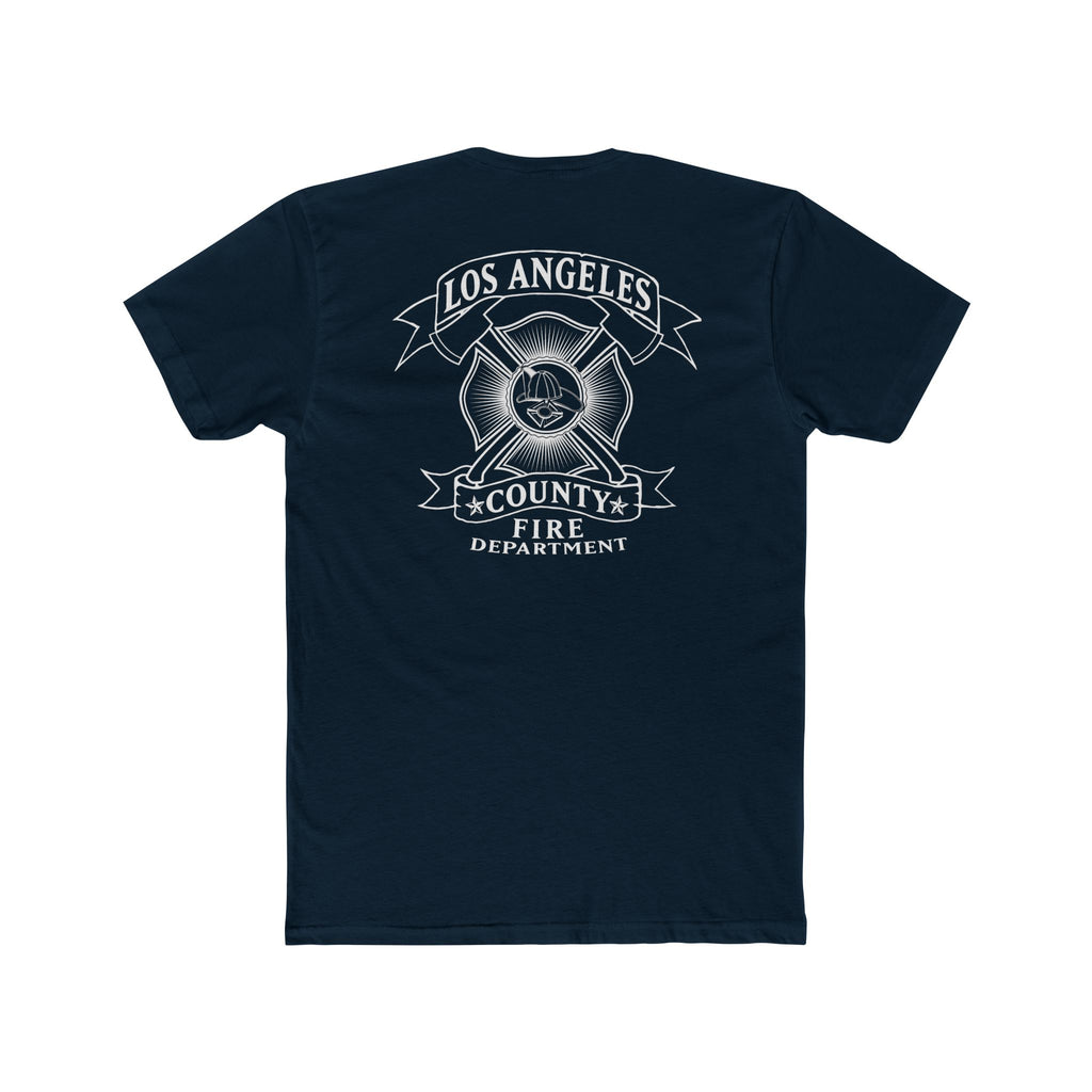 BANNER - Short Sleeve T-Shirt - Los Angeles County Fire Department - Firefighter