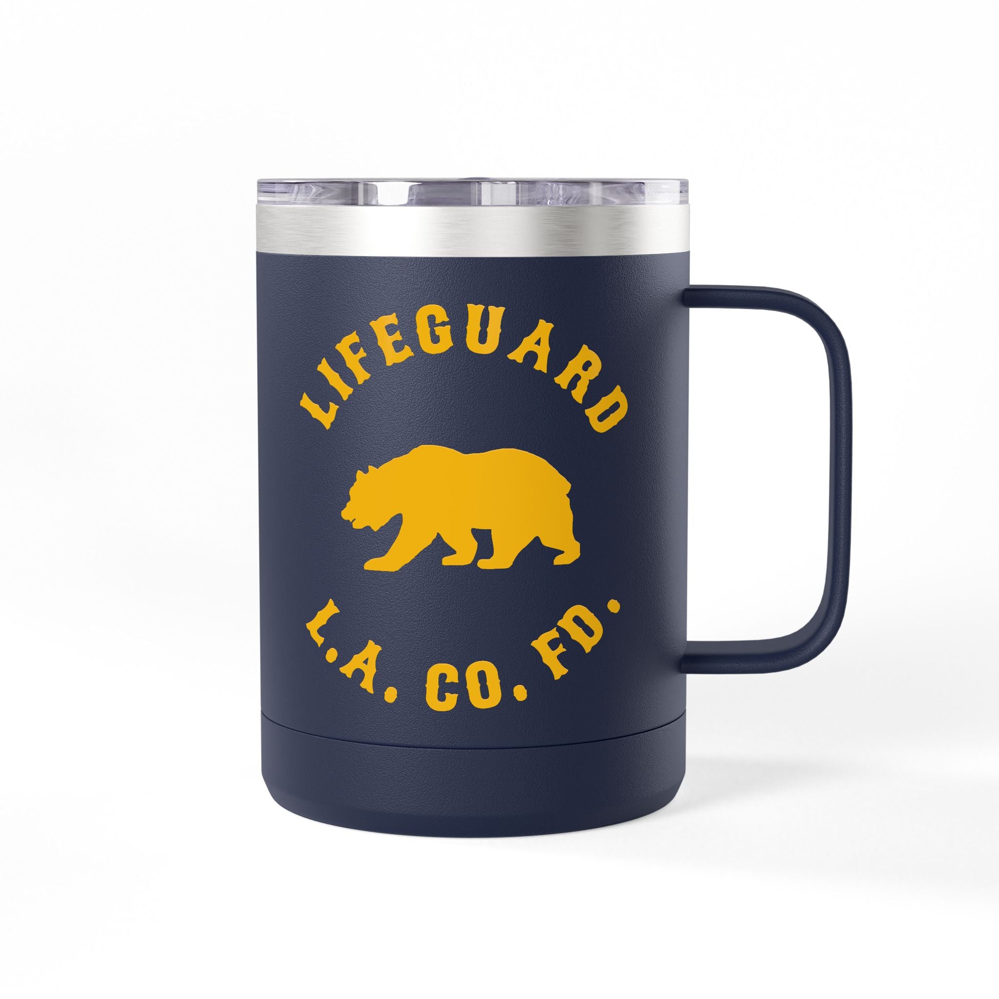 LIFEGUARD - Los Angeles County Fire Department Mug Tumbler, 15OZ.