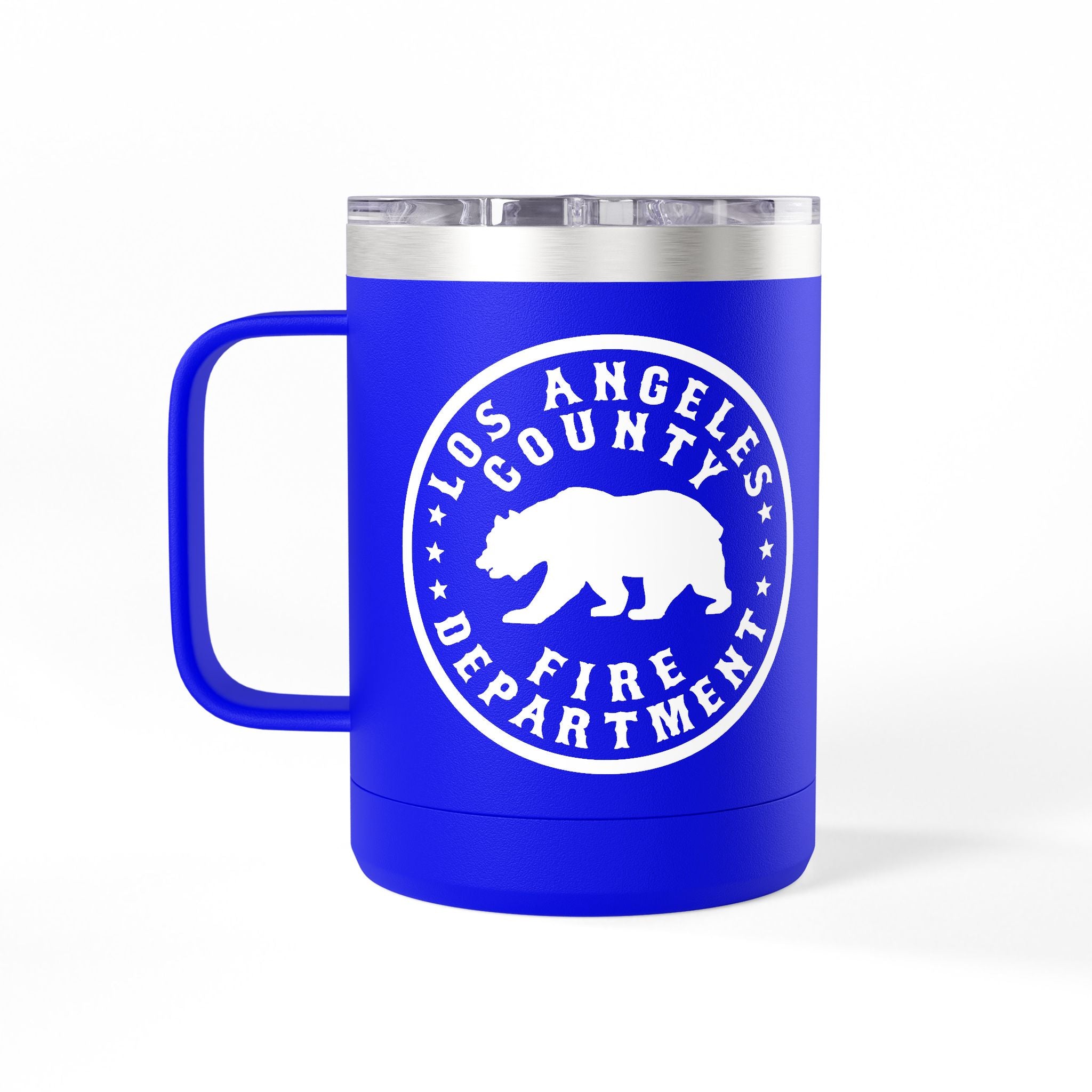 BEAR CRAWL - 15 oz. Coffee Mug -Los Angeles County Fire Department - Firefighter