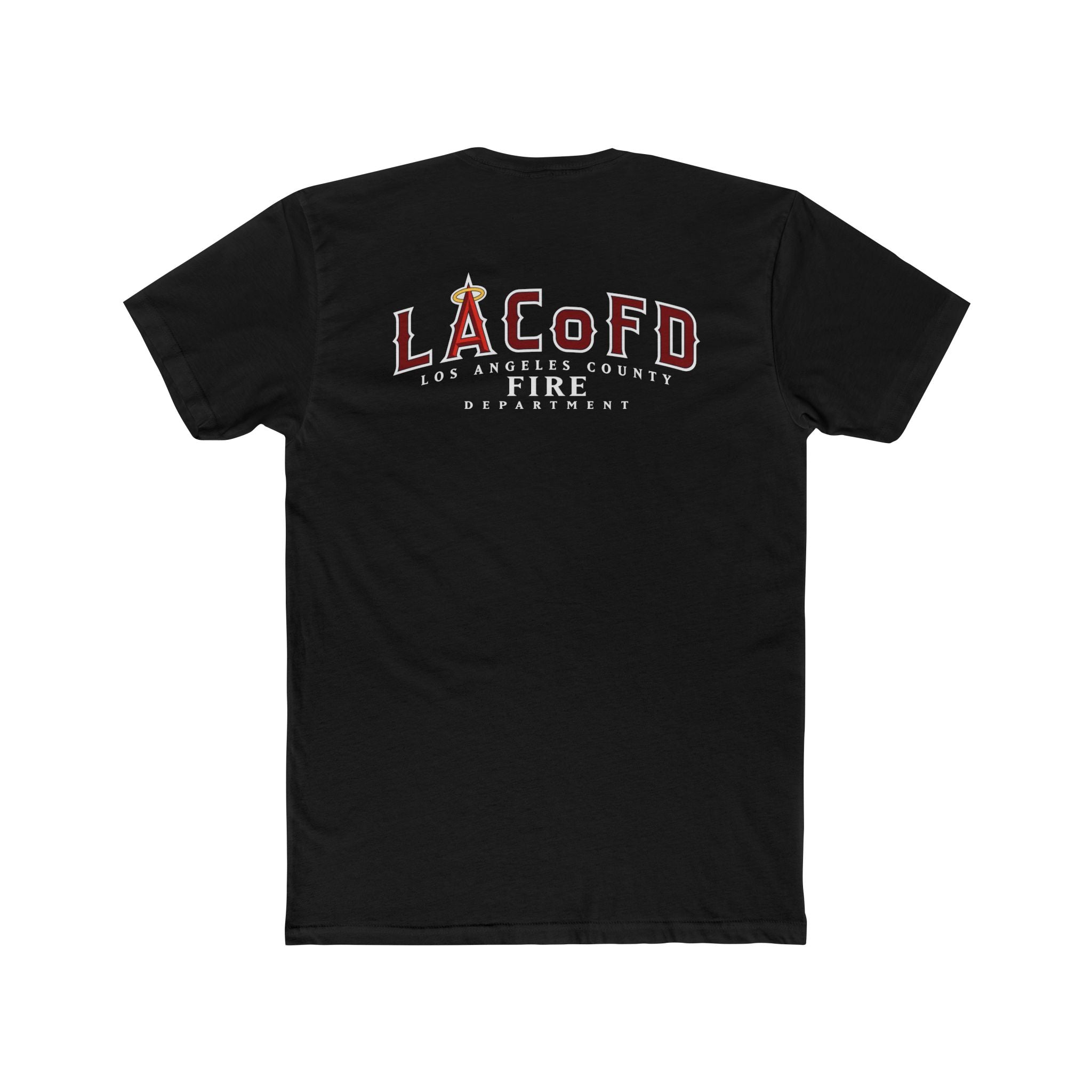 HALOS - Short Sleeve T-Shirt - Los Angeles County Fire Department - Firefighter