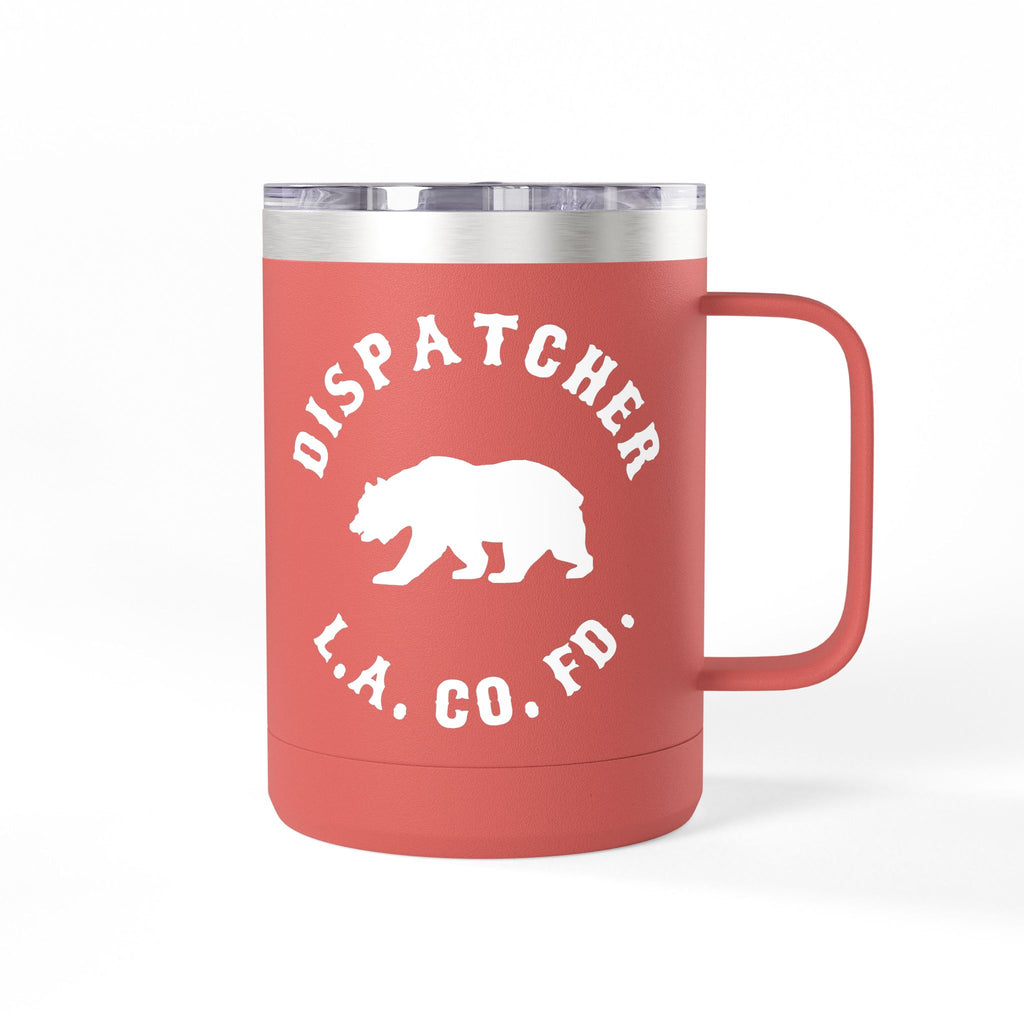 DISPATCHER - Los Angeles County Fire Department Mug Tumbler, 15OZ.