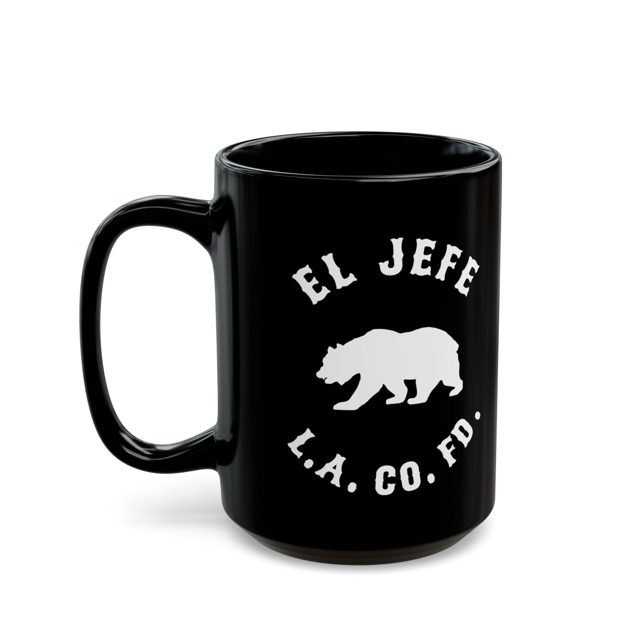 EL JEFE - Coffee Mug- Los Angeles County Fire Department - Firefighter