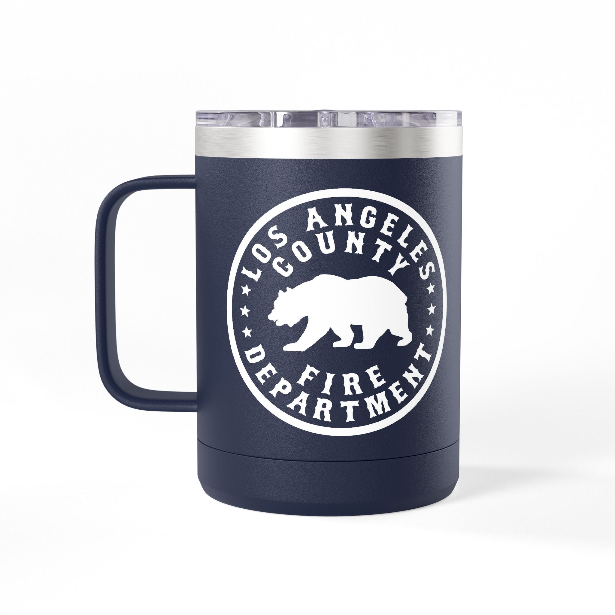 BEAR CRAWL - 15 oz. Coffee Mug -Los Angeles County Fire Department - Firefighter