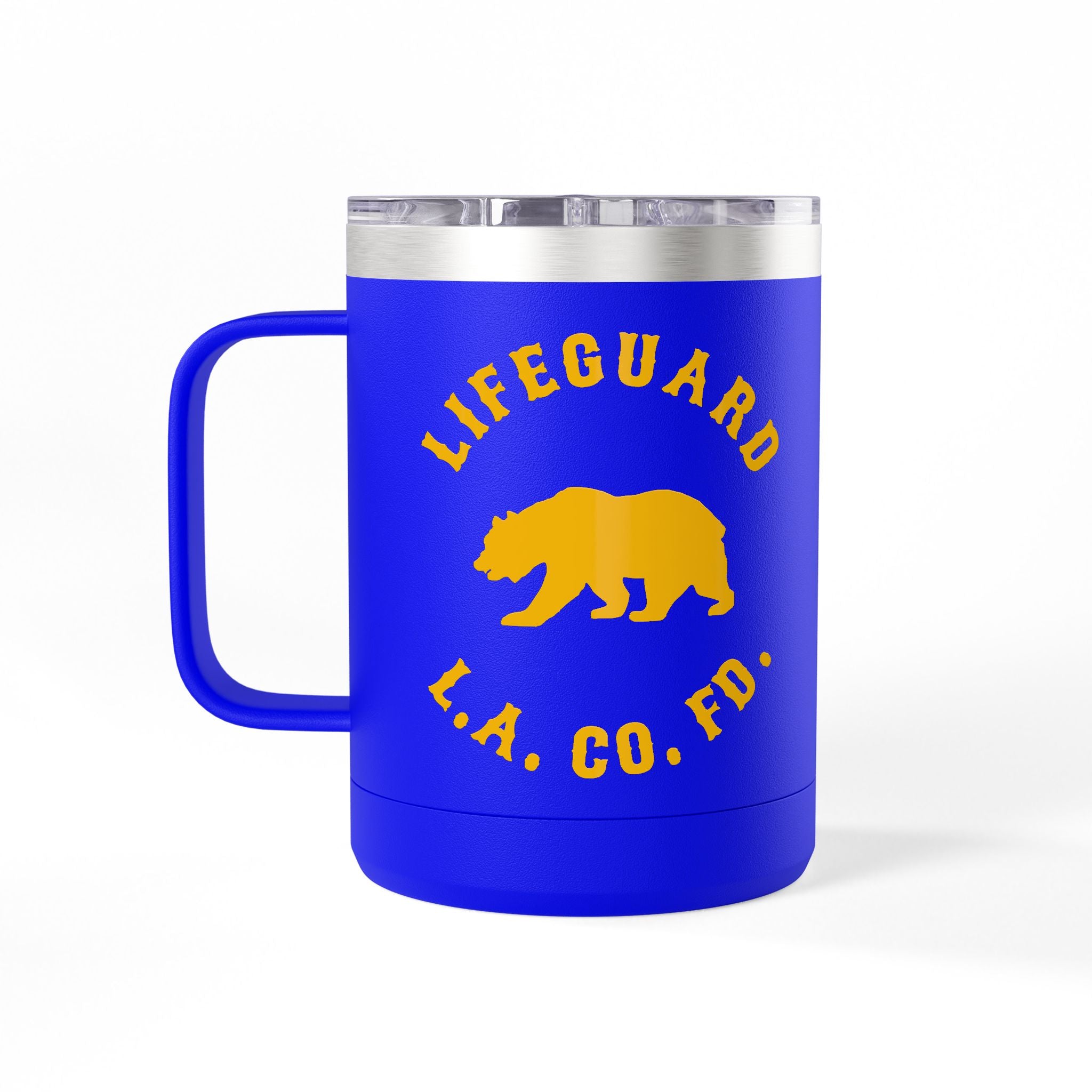 LIFEGUARD - Los Angeles County Fire Department Mug Tumbler, 15OZ.