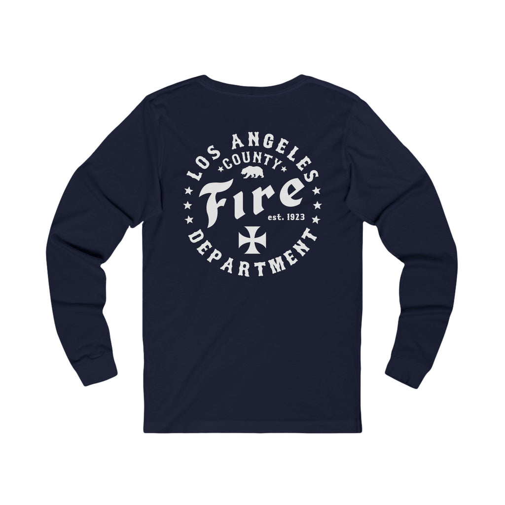 CHARTER - Long Sleeve T-Shirt - Los Angeles County Fire Department - Firefighter