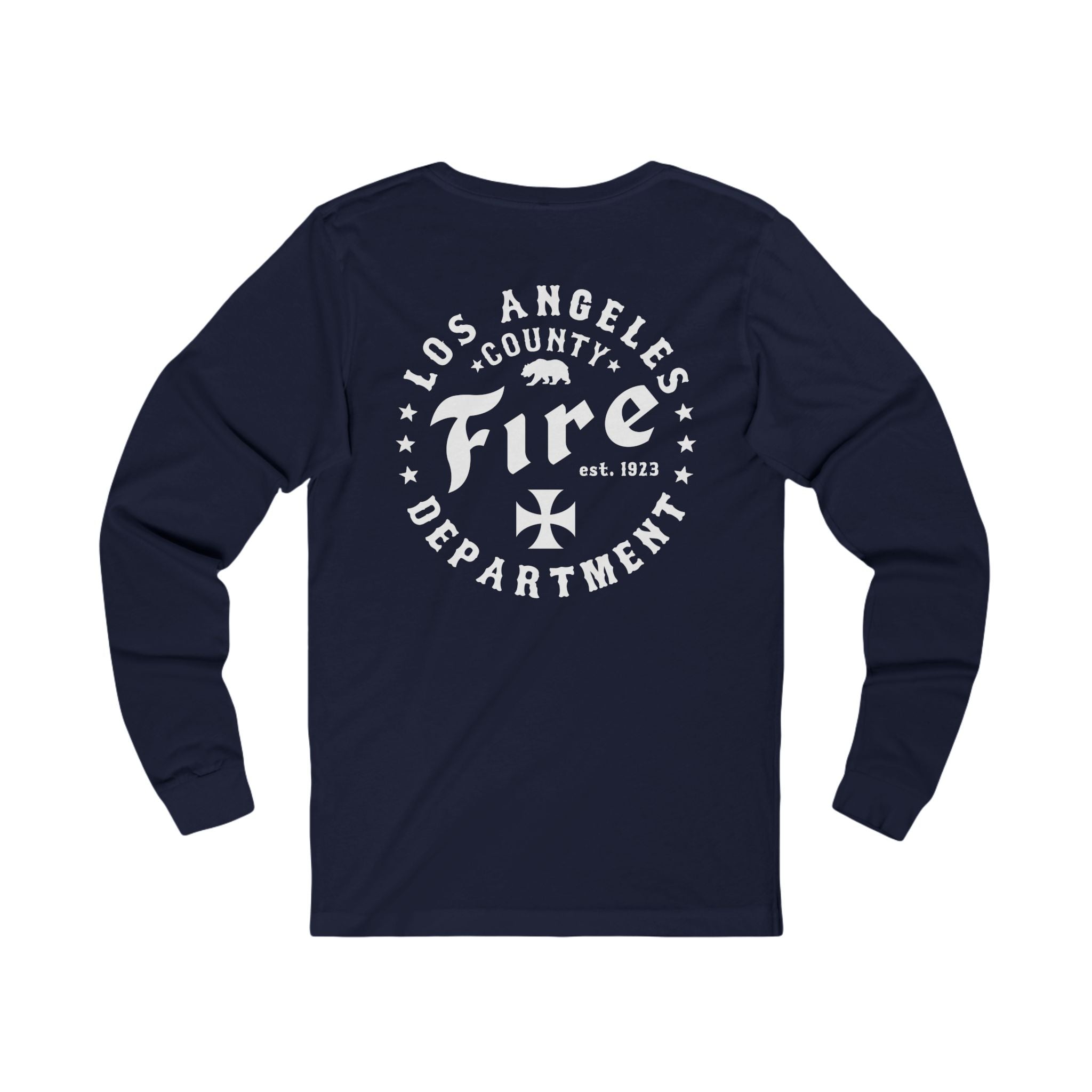 CHARTER - Long Sleeve T-Shirt - Los Angeles County Fire Department - Firefighter
