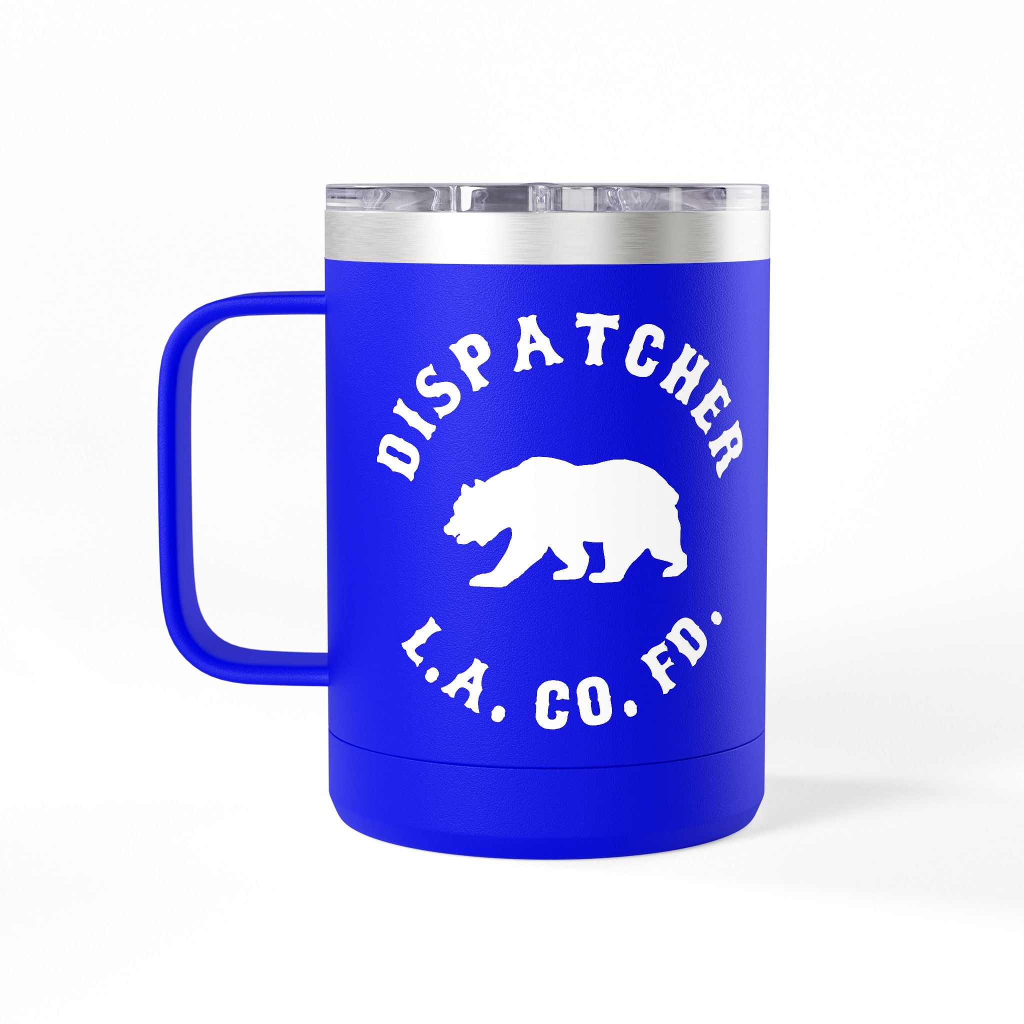 DISPATCHER - Los Angeles County Fire Department Mug Tumbler, 15OZ.