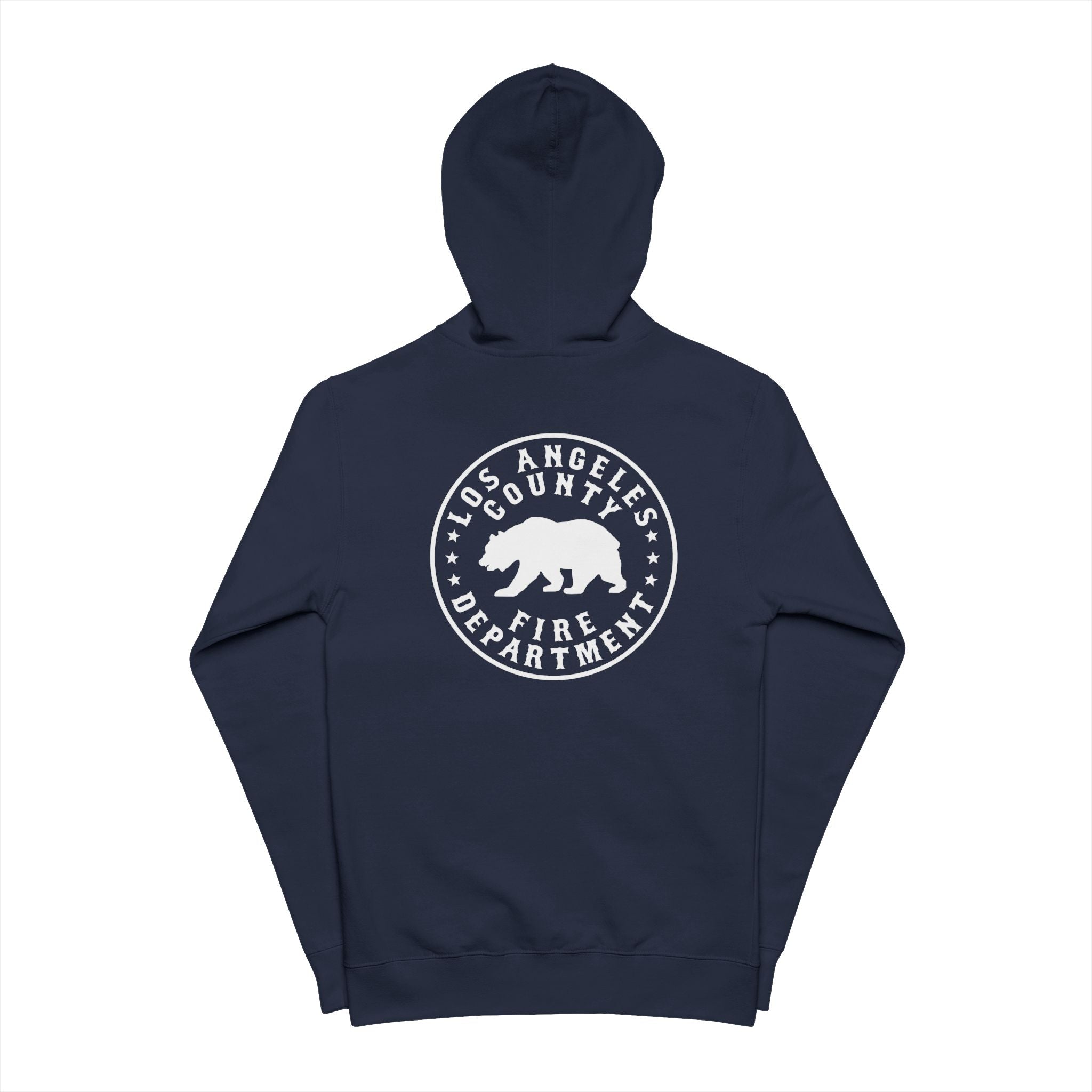 LACOFD station hoodie back logo