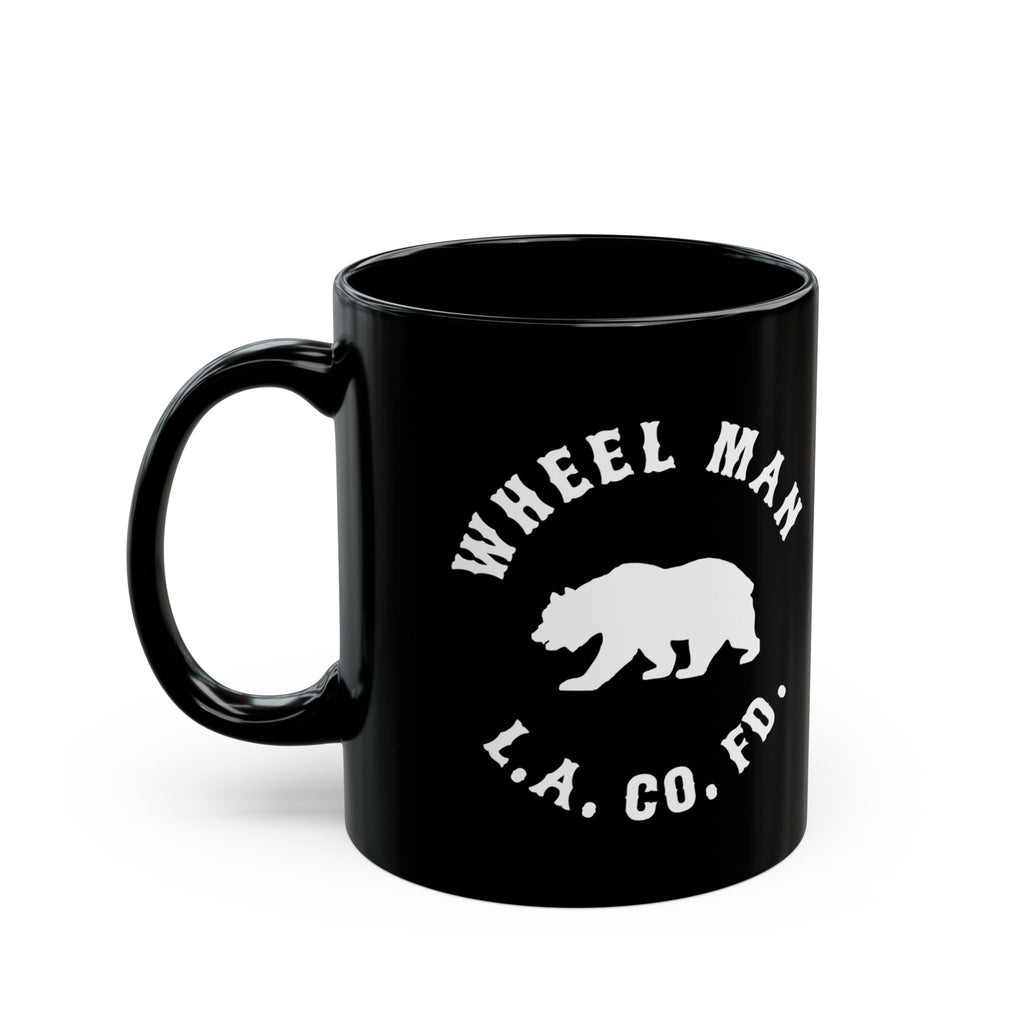 WHEEL MAN- Coffee Mug- Los Angeles County Fire Department - Firefighter
