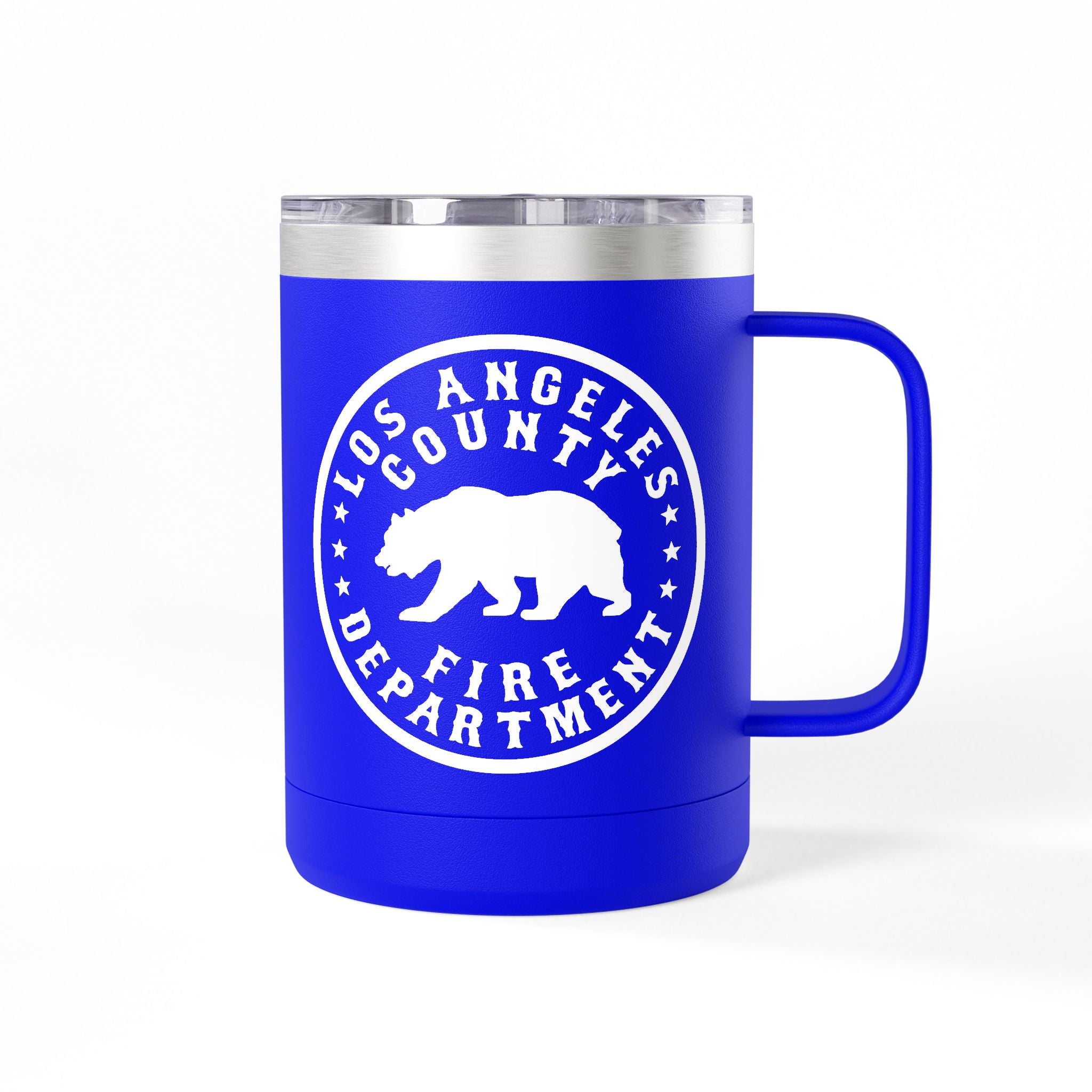 BEAR CRAWL - 15 oz. Coffee Mug -Los Angeles County Fire Department - Firefighter