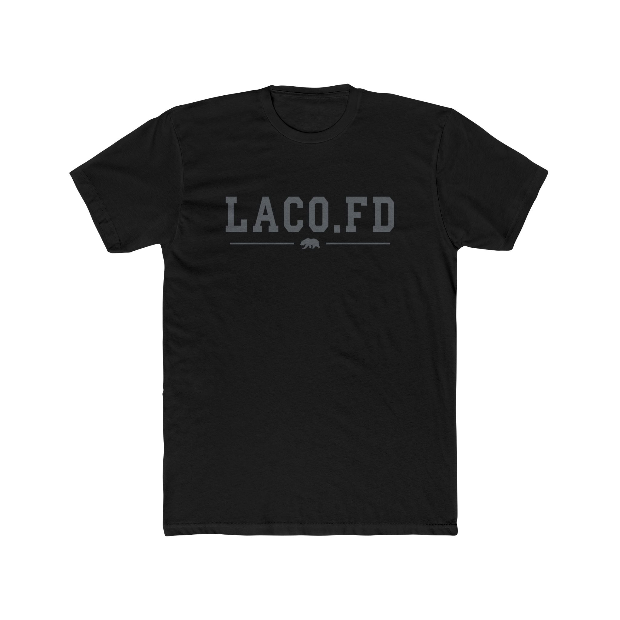 BLOCK - Short Sleeve T-Shirt - Los Angeles County Fire Department - Firefighter
