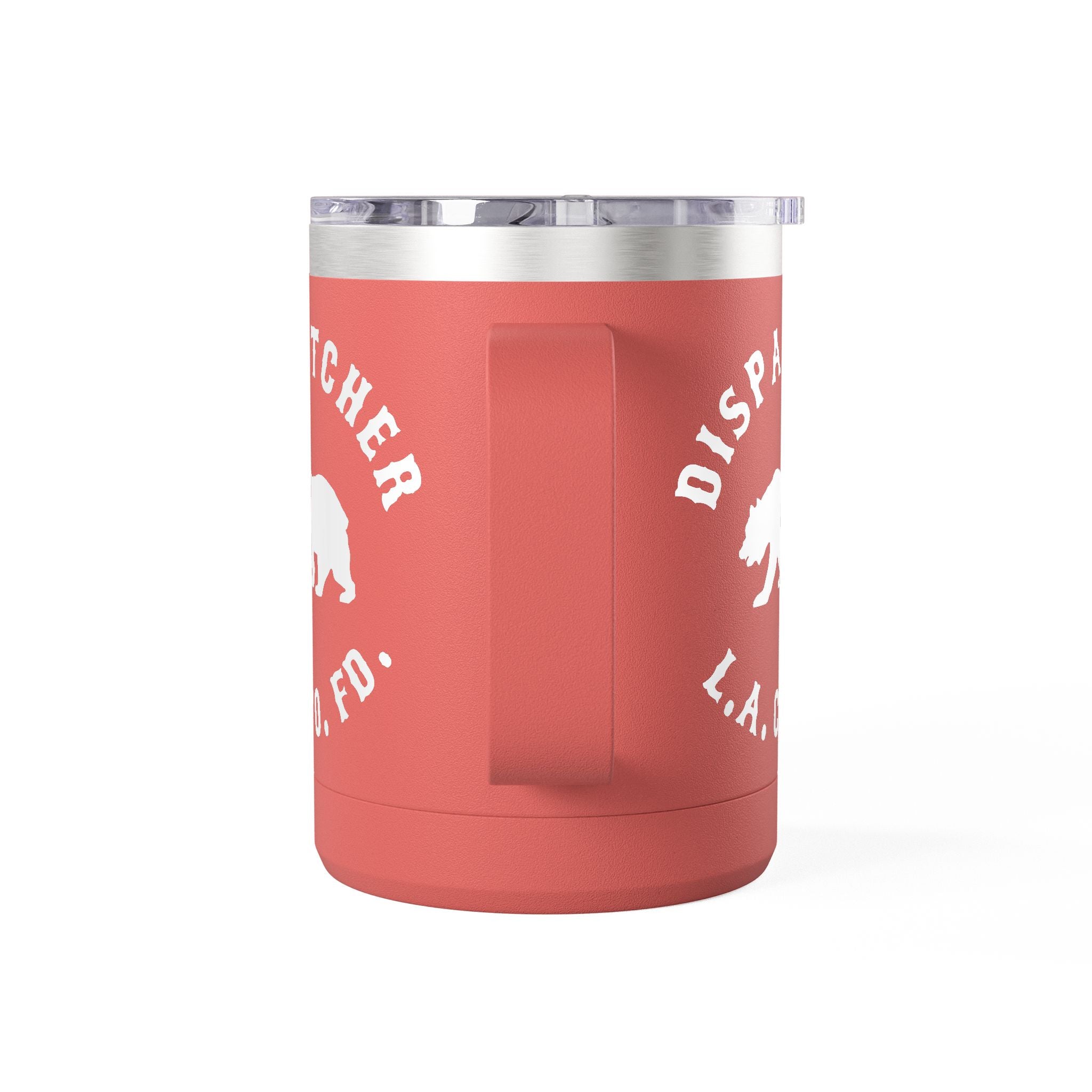 DISPATCHER - Los Angeles County Fire Department Mug Tumbler, 15OZ.