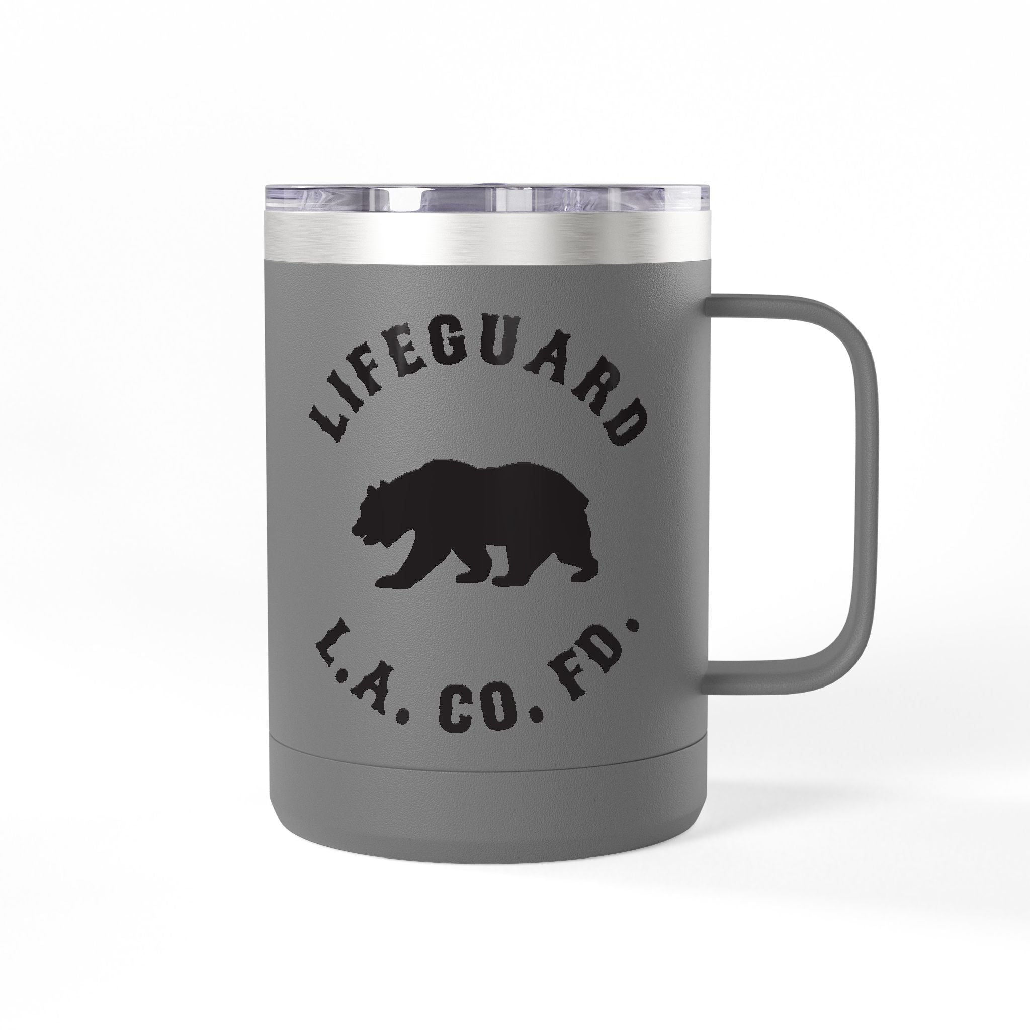 LIFEGUARD - Los Angeles County Fire Department Mug Tumbler, 15OZ.