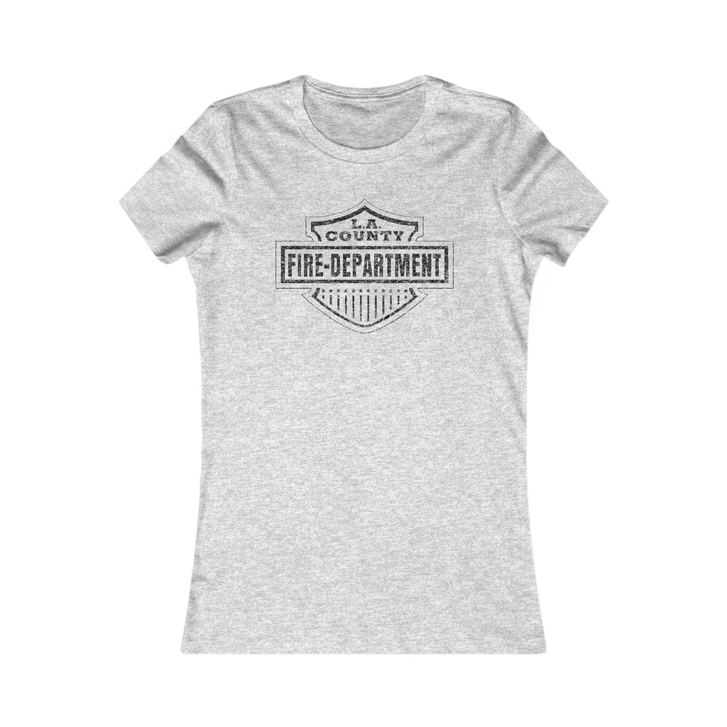 WOMENS MOTO I Love My Firefighter Shirt, Women's Casual T-Shirt, Gift for Firefighter Families, Firefighter Appreciation