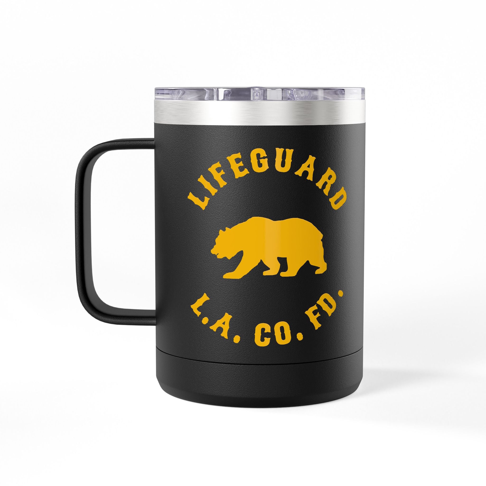 LIFEGUARD - Los Angeles County Fire Department Mug Tumbler, 15OZ.