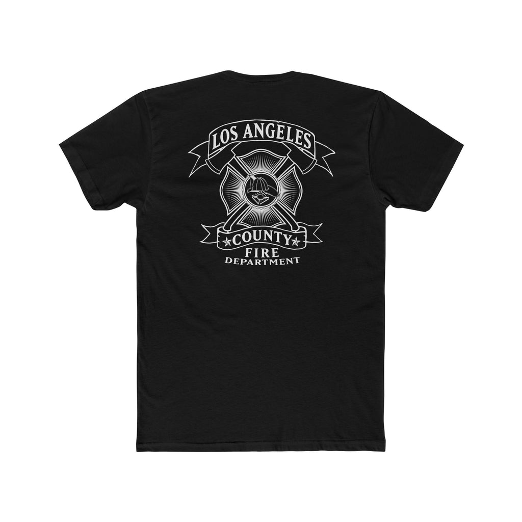 BANNER - Short Sleeve T-Shirt - Los Angeles County Fire Department - Firefighter