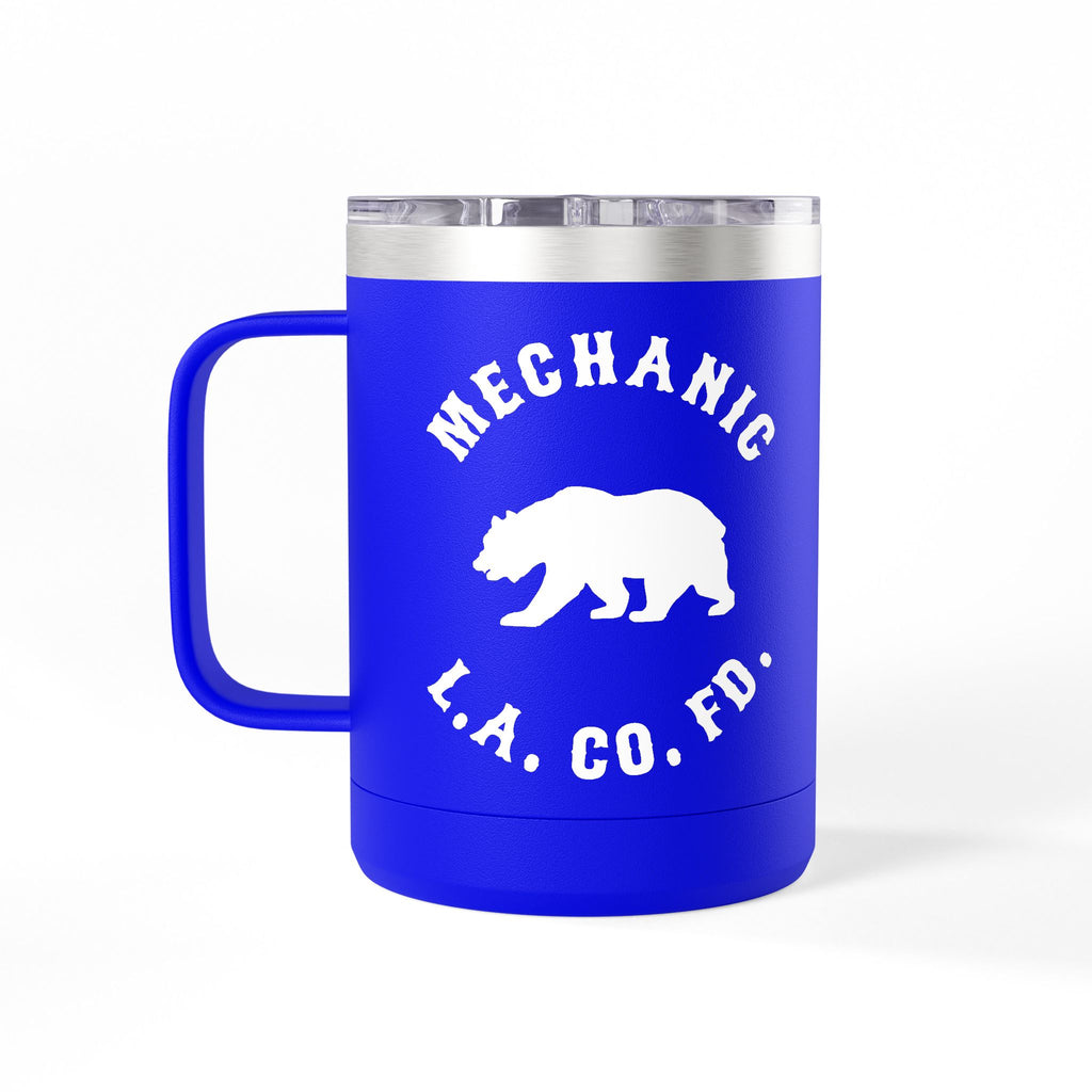 MECHANIC - Los Angeles County Fire Department Mug Tumbler, 15OZ.