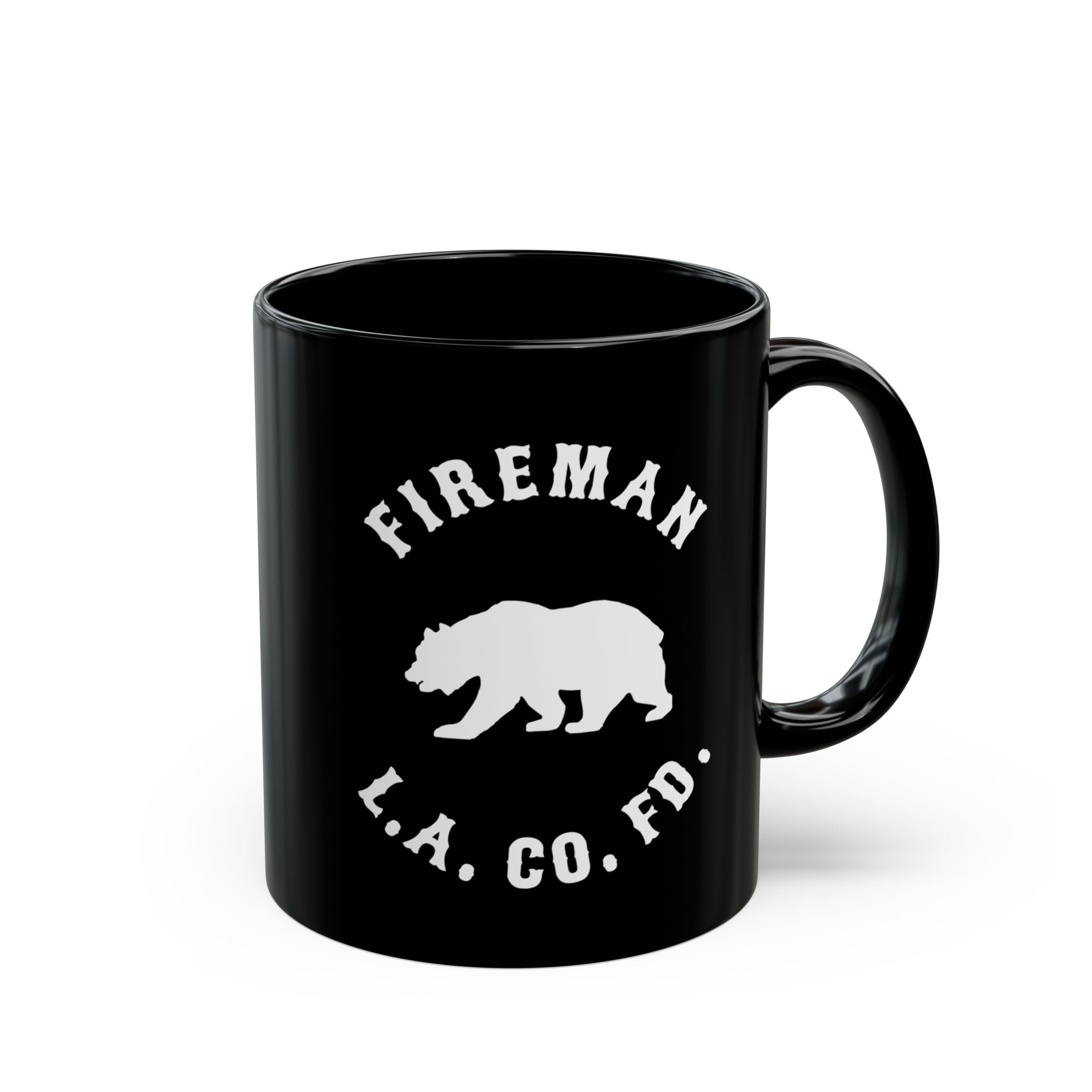 FIREMAN- Coffee Mug- Los Angeles County Fire Department - Firefighter