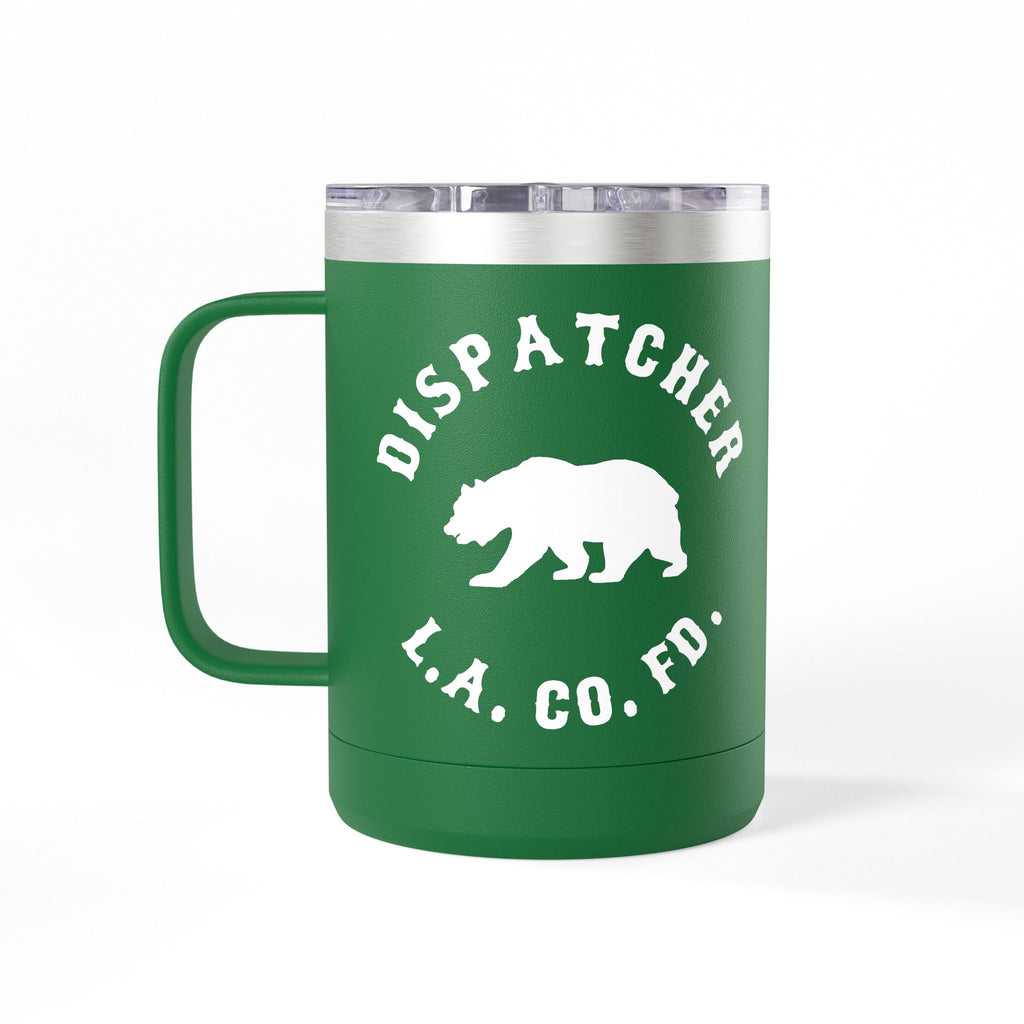 DISPATCHER - Los Angeles County Fire Department Mug Tumbler, 15OZ.