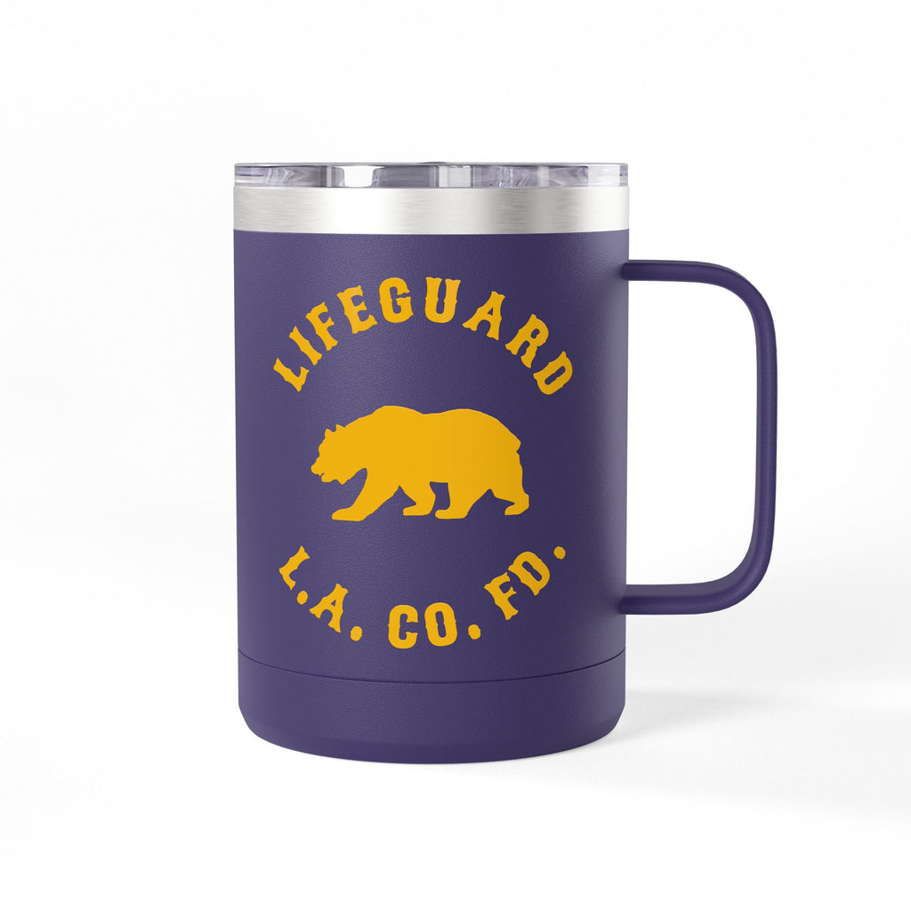 LIFEGUARD - Los Angeles County Fire Department Mug Tumbler, 15OZ.