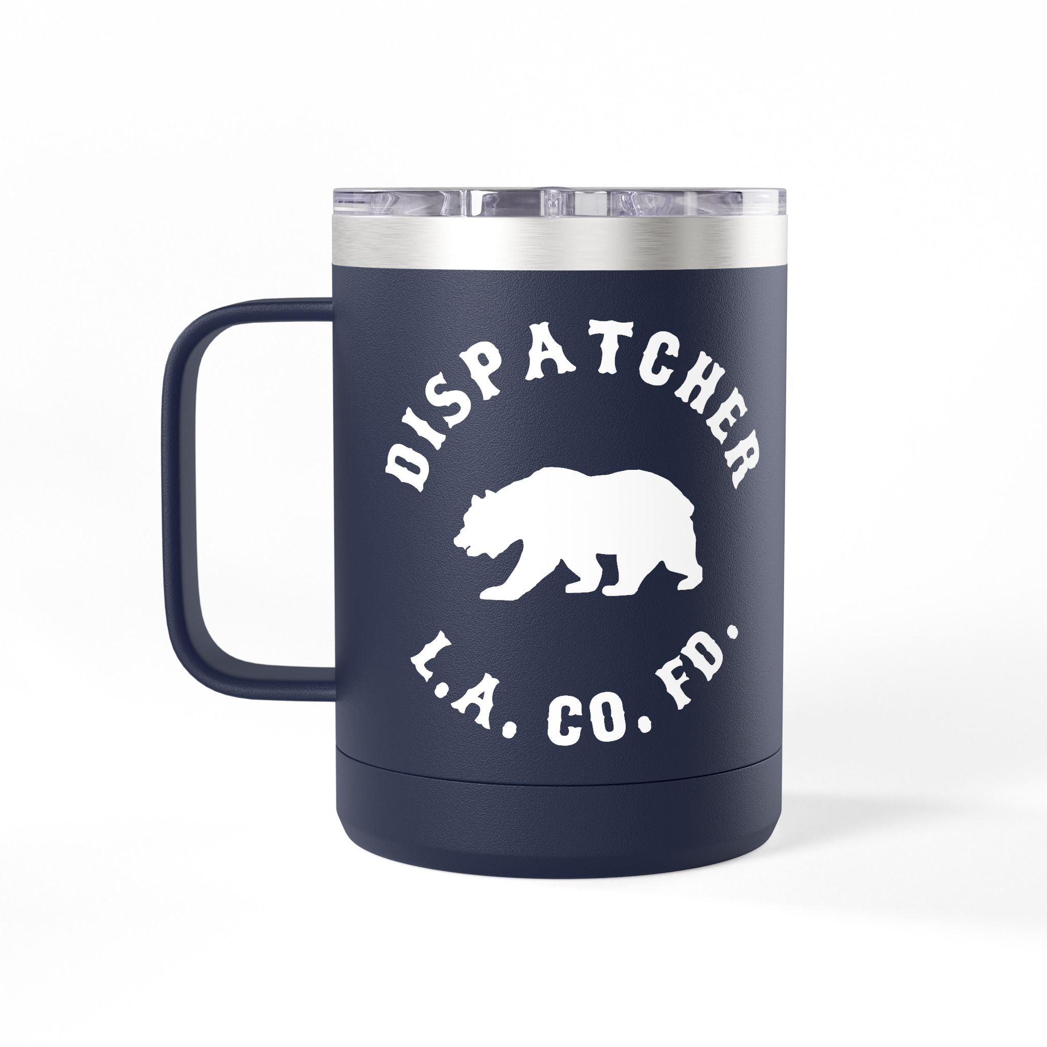 DISPATCHER - Los Angeles County Fire Department Mug Tumbler, 15OZ.