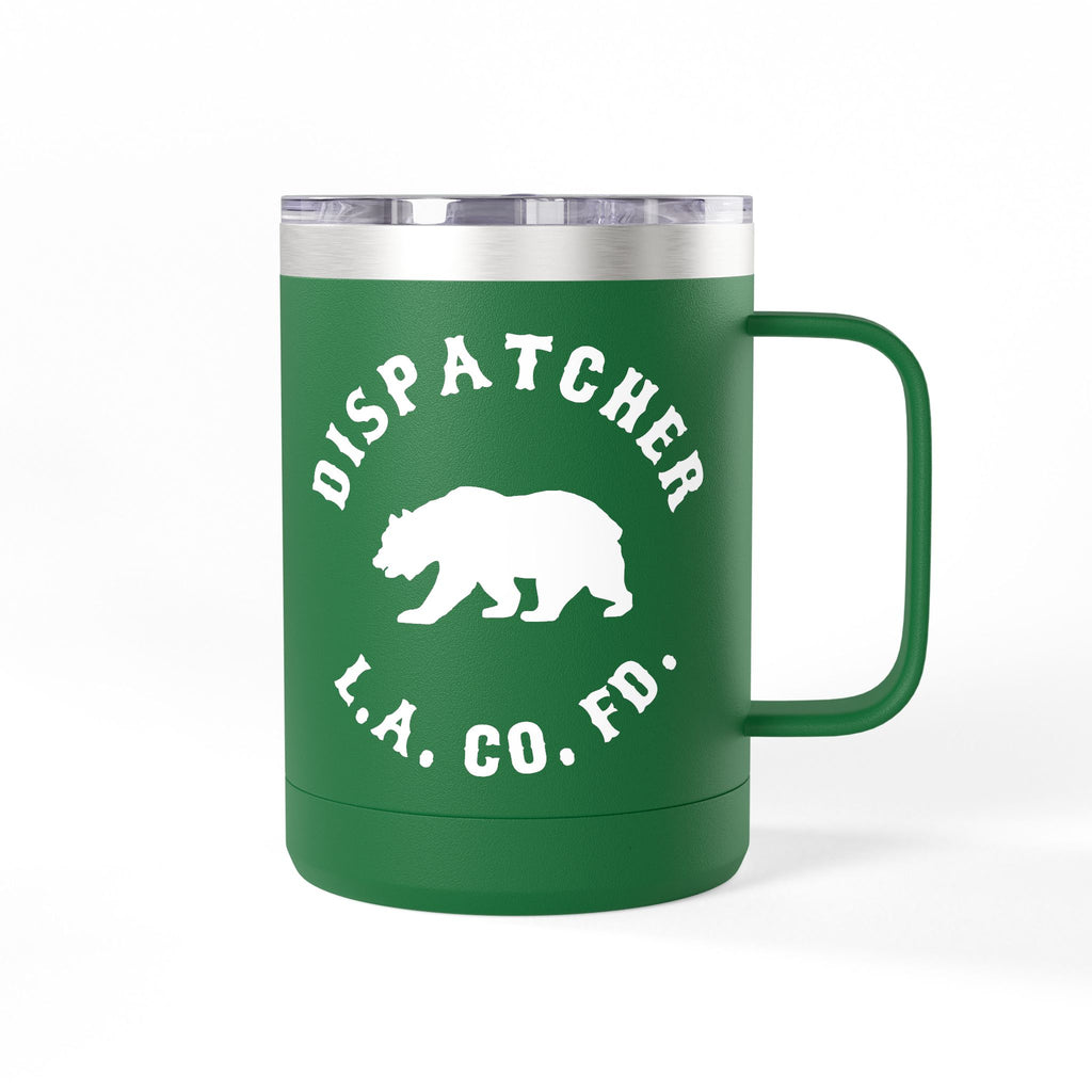 DISPATCHER - Los Angeles County Fire Department Mug Tumbler, 15OZ.