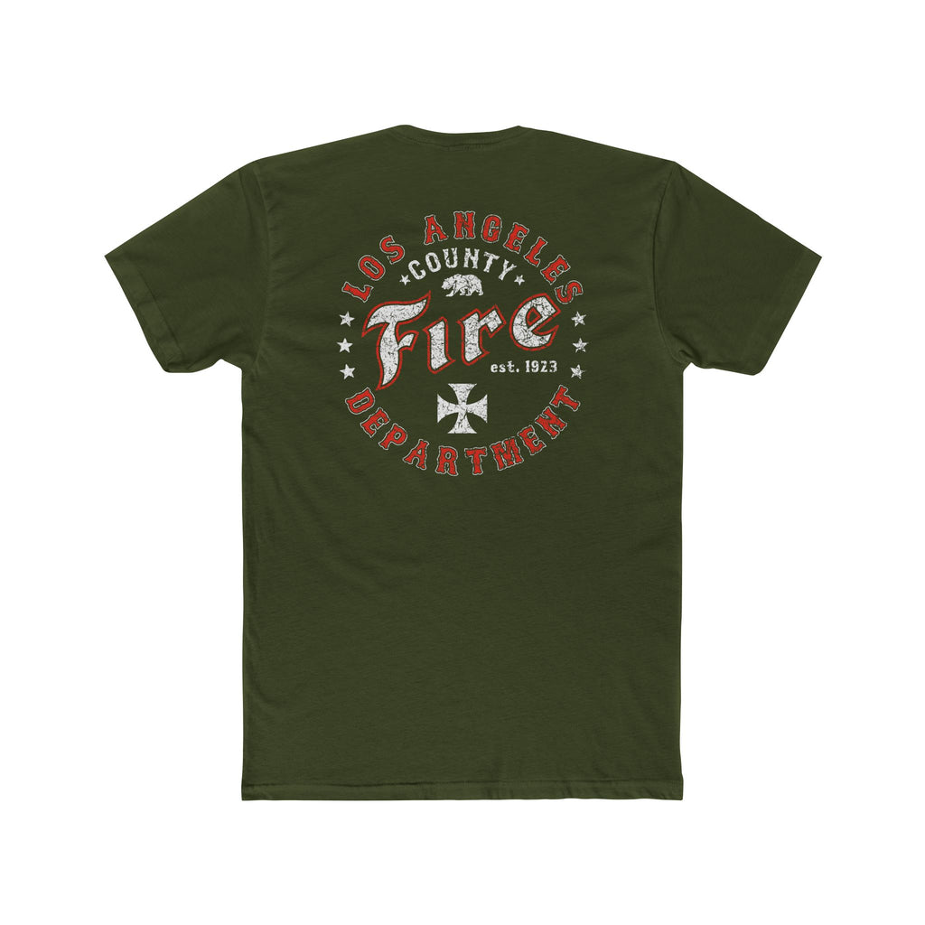fire department off-duty shirt back logo