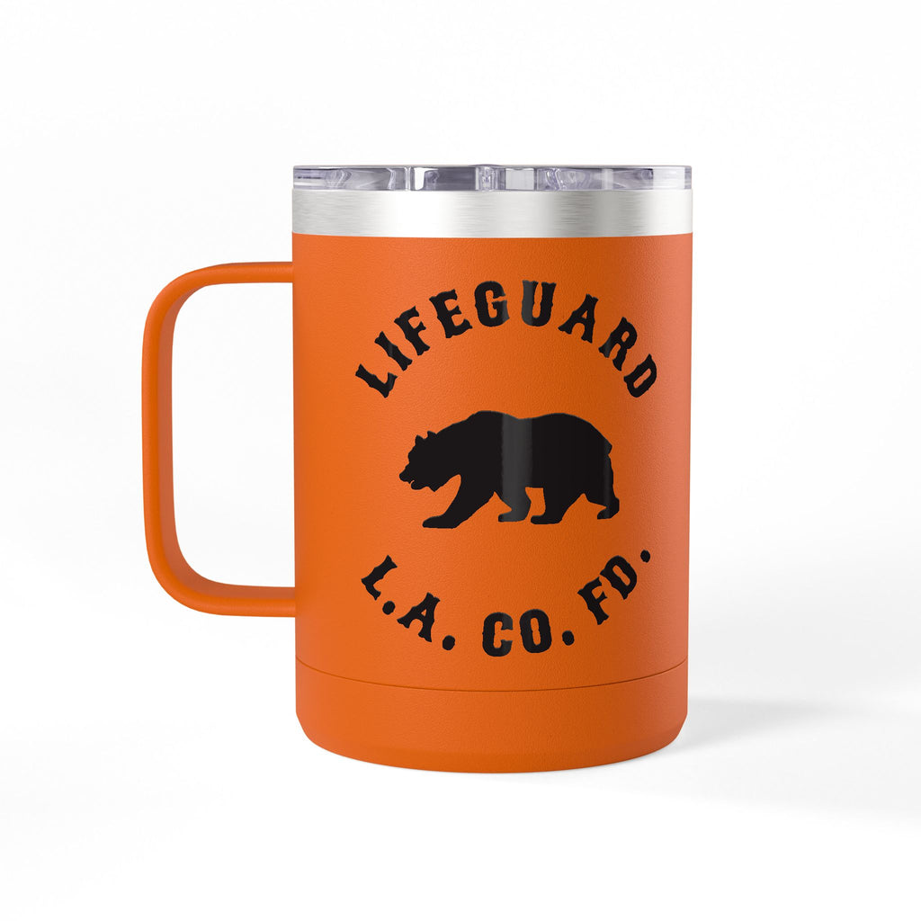 LIFEGUARD - Los Angeles County Fire Department Mug Tumbler, 15OZ.