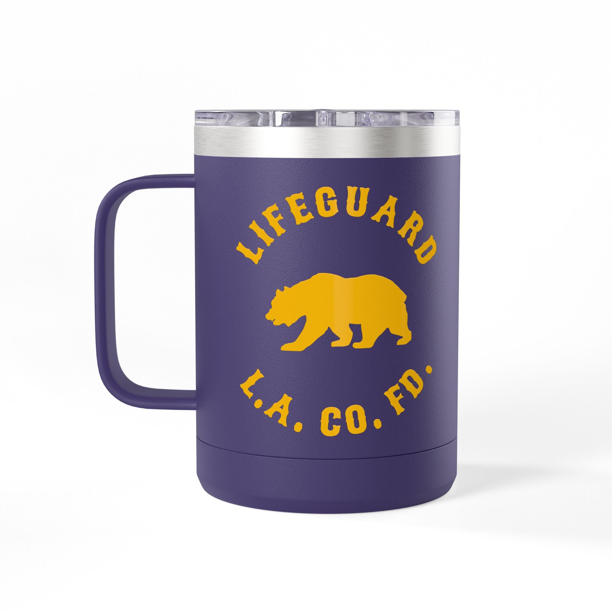 LIFEGUARD - Los Angeles County Fire Department Mug Tumbler, 15OZ.