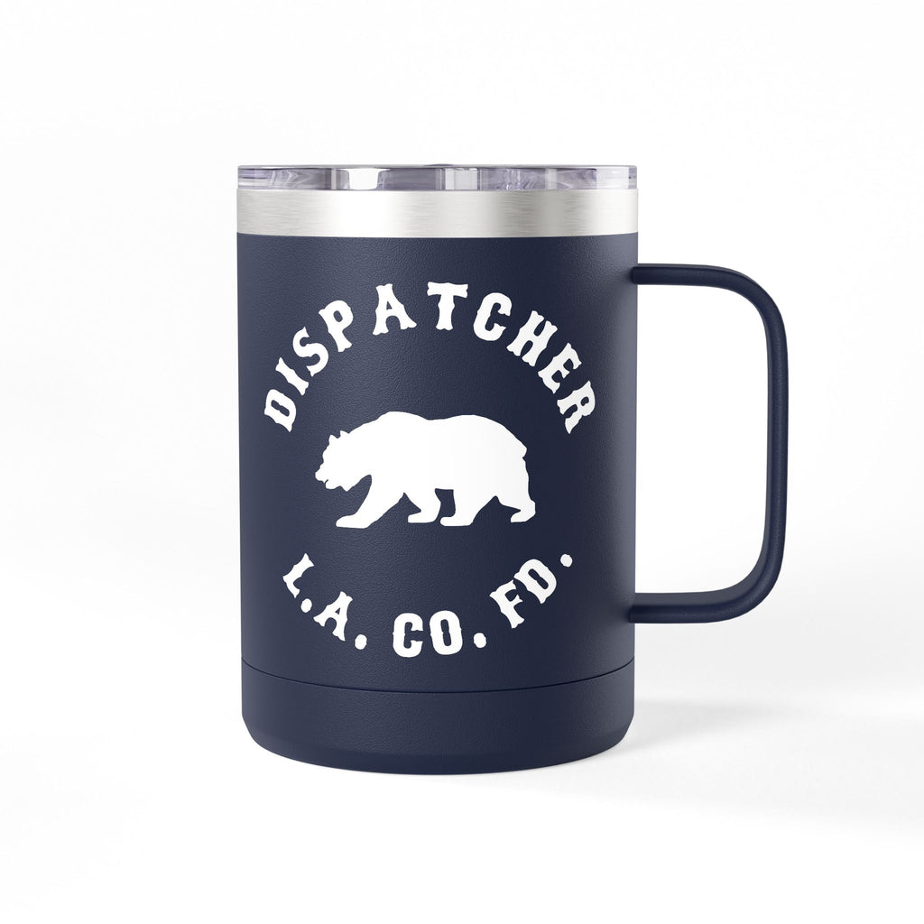 DISPATCHER - Los Angeles County Fire Department Mug Tumbler, 15OZ.