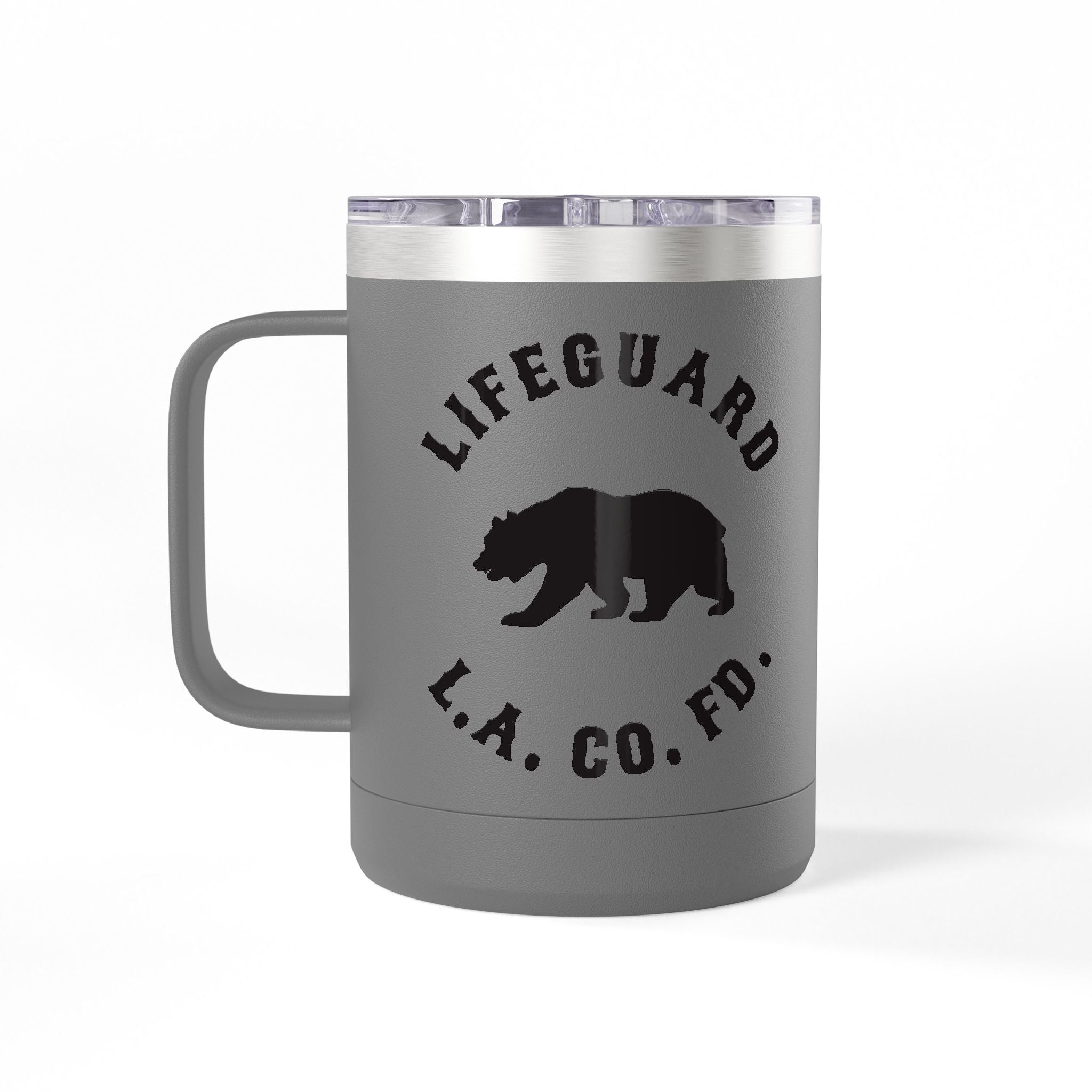 LIFEGUARD - Los Angeles County Fire Department Mug Tumbler, 15OZ.