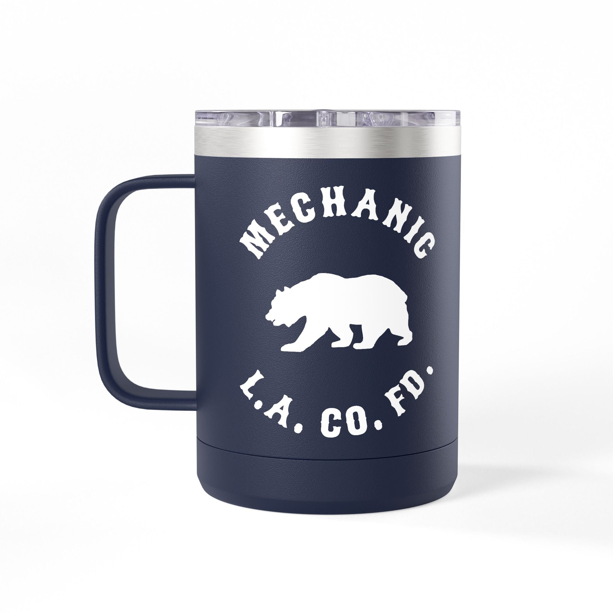 MECHANIC - Los Angeles County Fire Department Mug Tumbler, 15OZ.