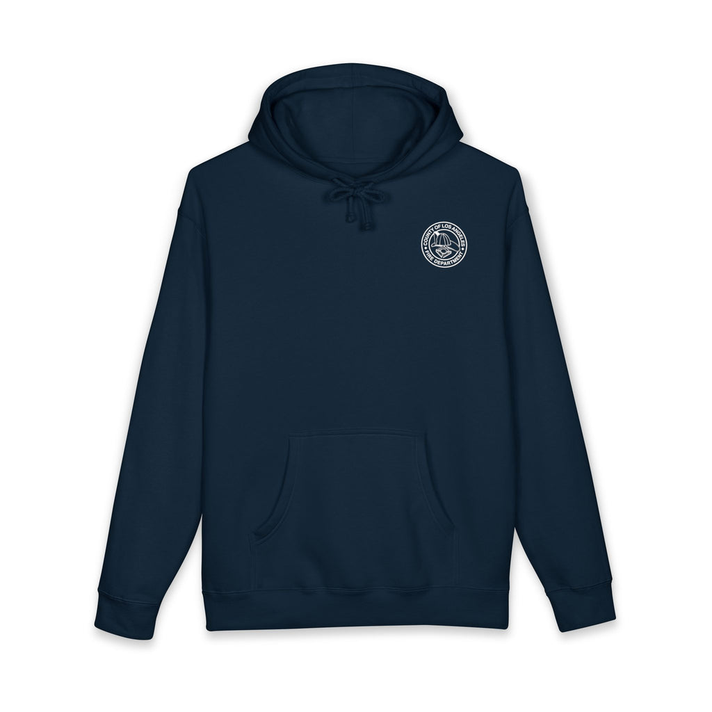 CIRCLE LOGO - Firefighter Hooded Fleece - Los Angeles County Fire Department - Firefighter
