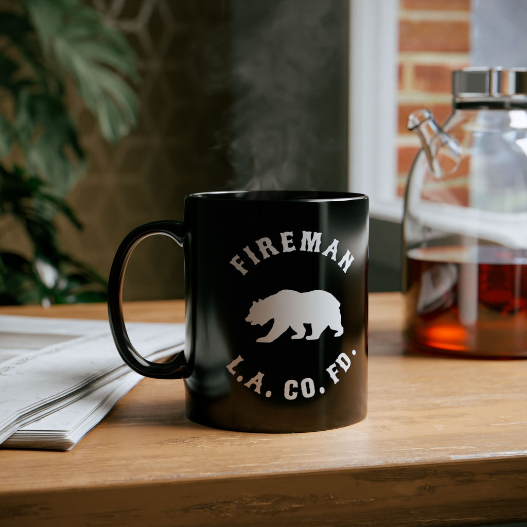FIREMAN- Coffee Mug- Los Angeles County Fire Department - Firefighter