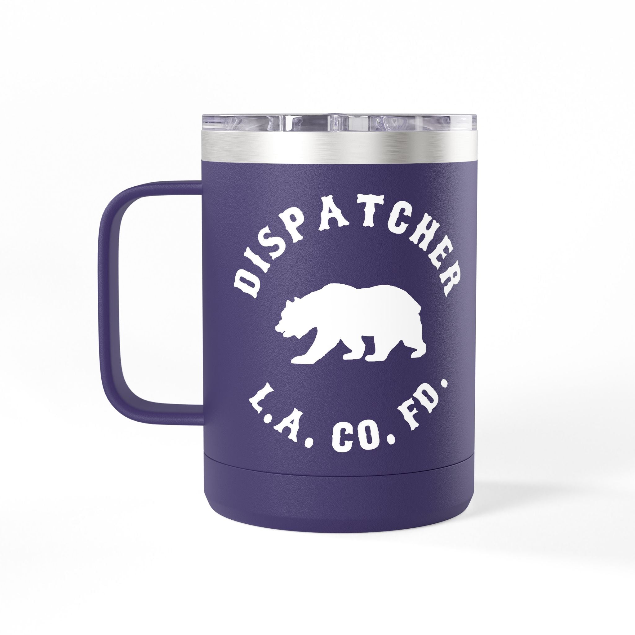 DISPATCHER - Los Angeles County Fire Department Mug Tumbler, 15OZ.