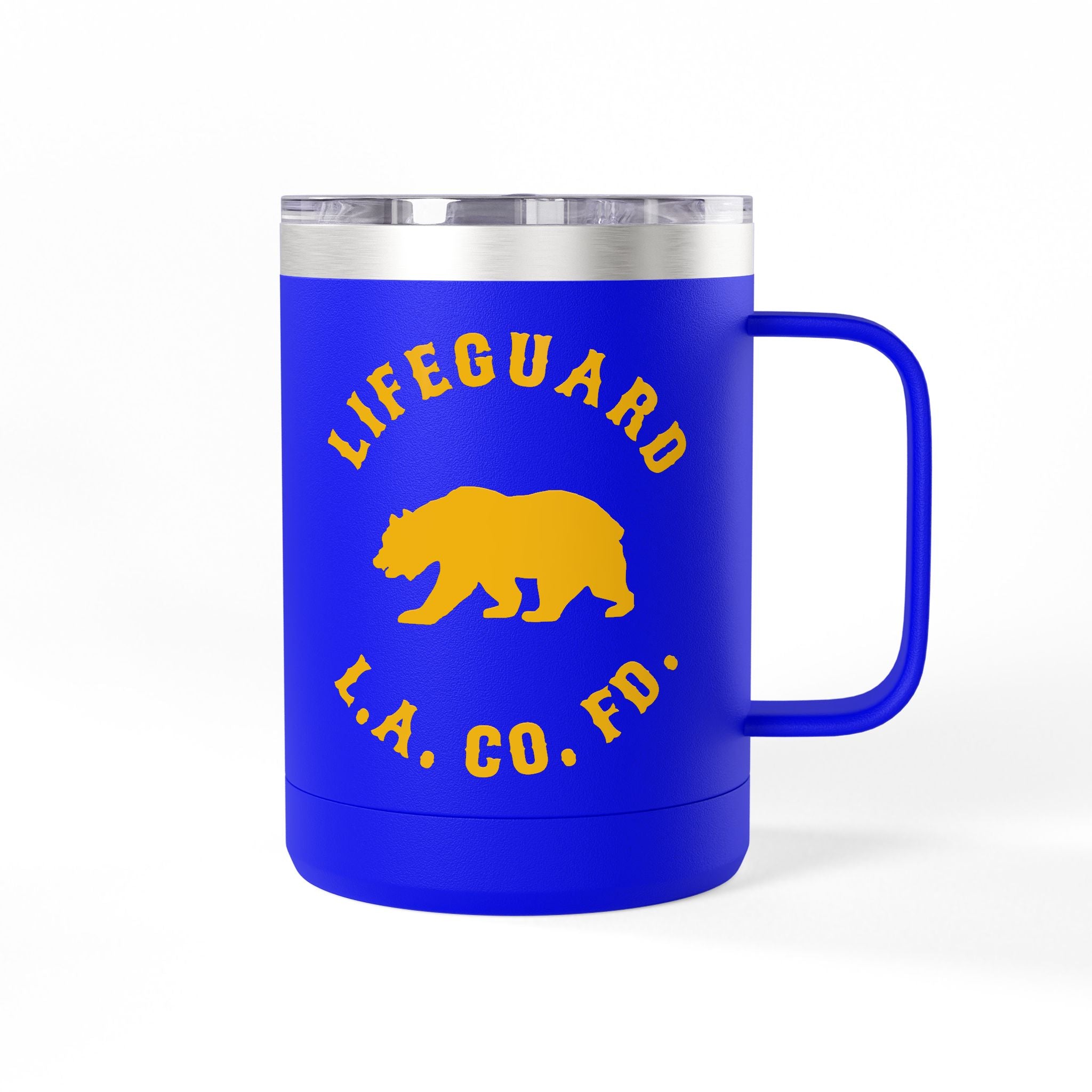 LIFEGUARD - Los Angeles County Fire Department Mug Tumbler, 15OZ.
