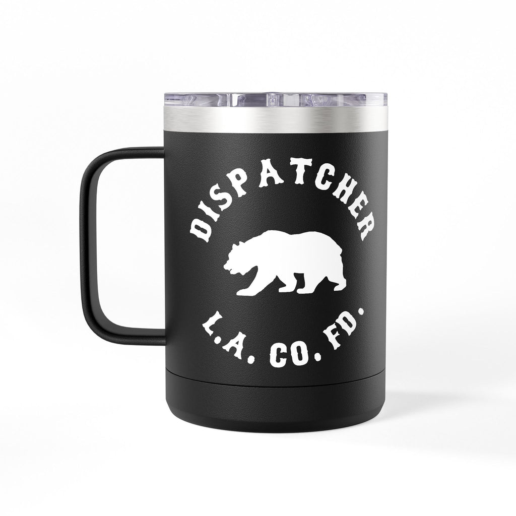 DISPATCHER - Los Angeles County Fire Department Mug Tumbler, 15OZ.