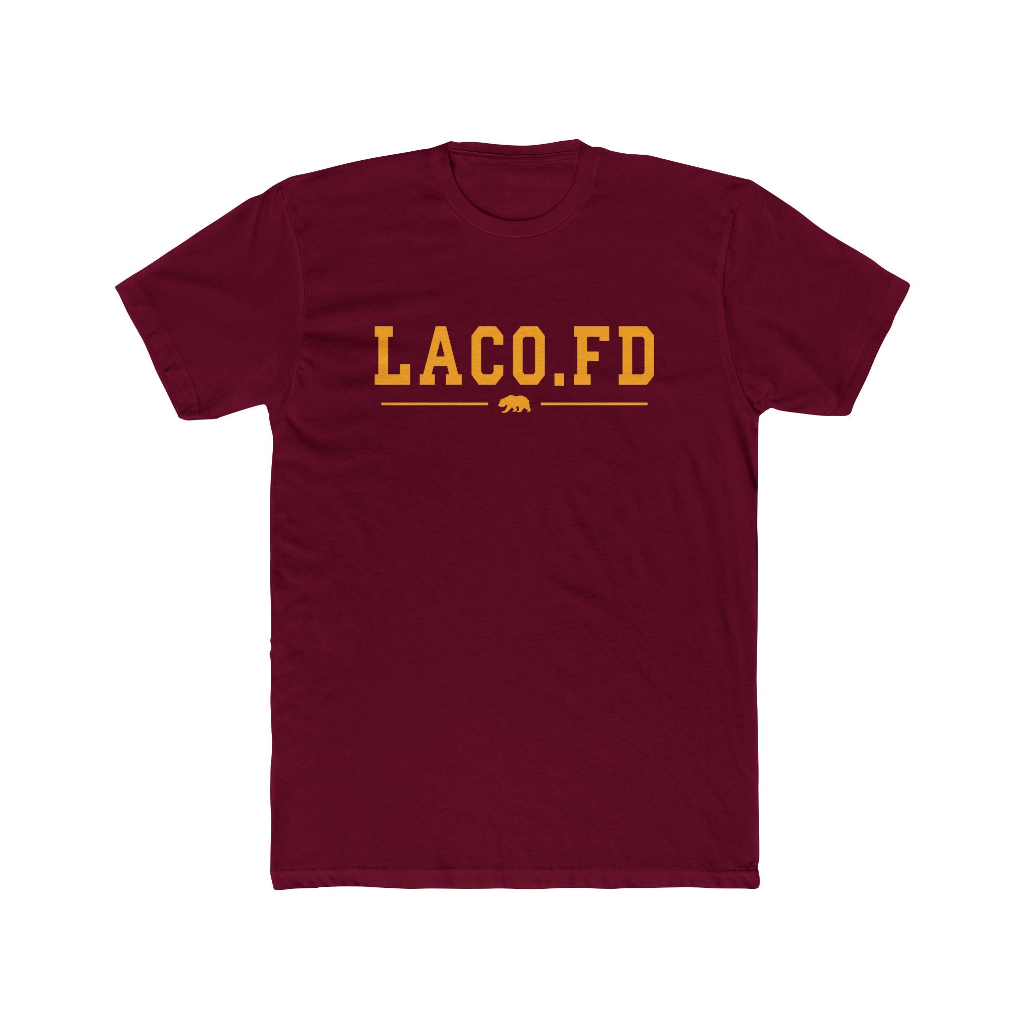 BLOCK - Short Sleeve T-Shirt - Los Angeles County Fire Department - Firefighter