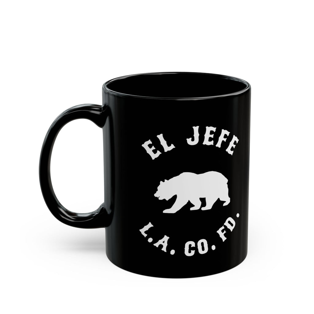 EL JEFE - Coffee Mug- Los Angeles County Fire Department - Firefighter