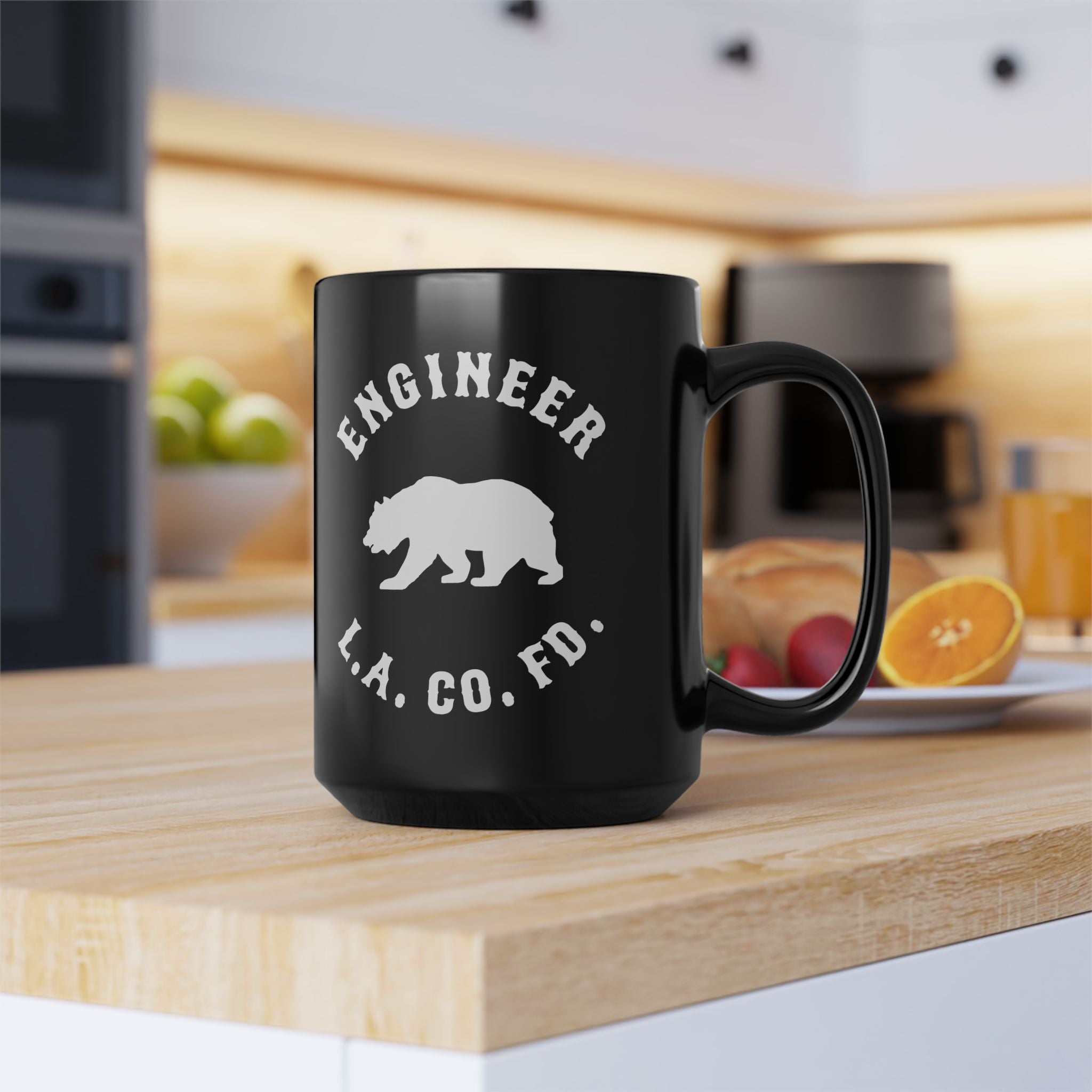 ENGINEER - Coffee Mug- Los Angeles County Fire Department - Firefighter